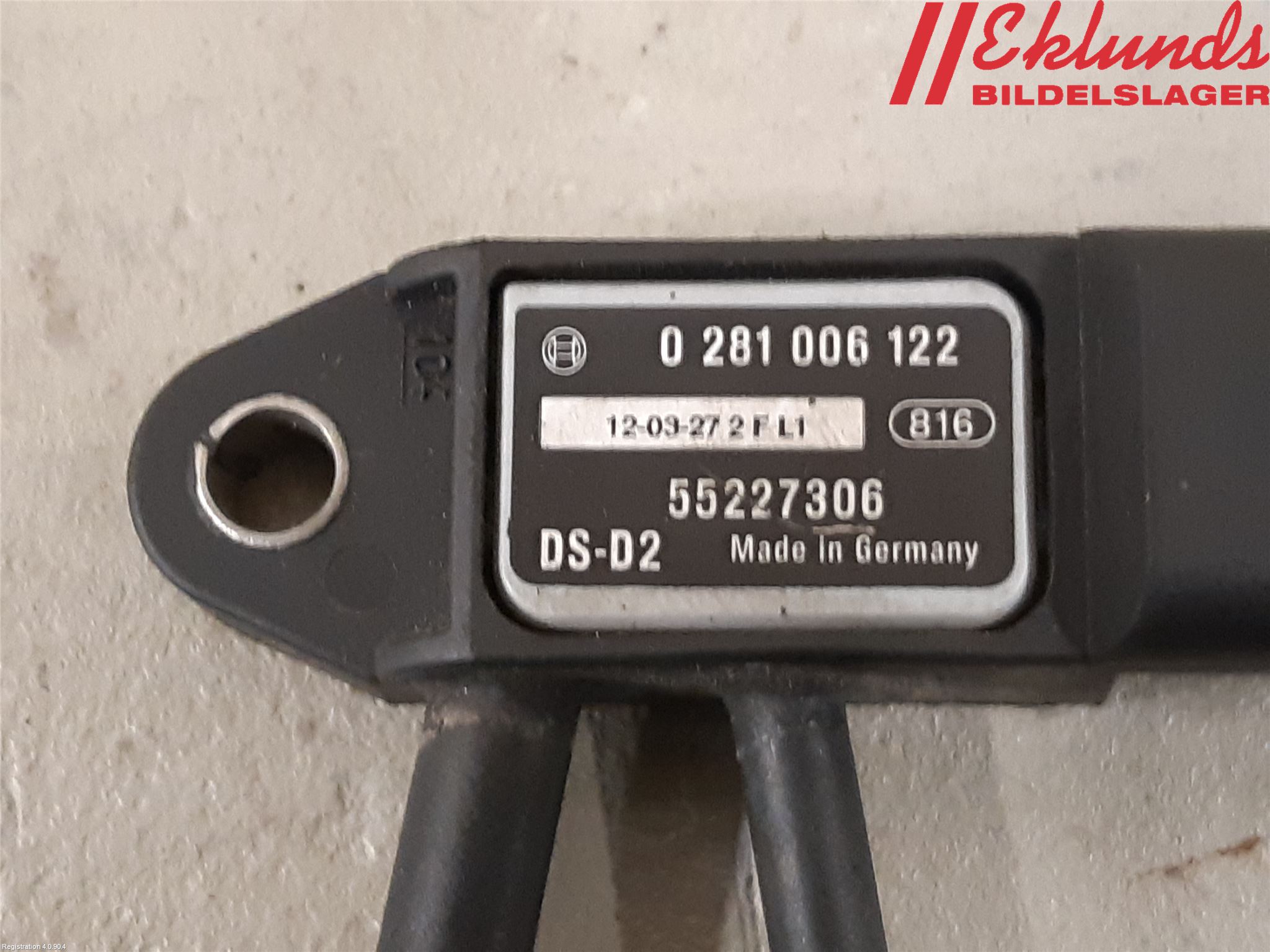 Fiat FREEMONT Givare Temp-Tryck Avgas