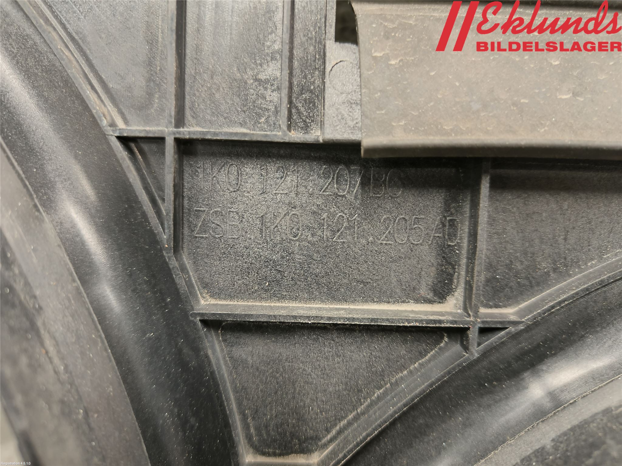 Volkswagen VW PASSAT 11-14 Kylfläkt El