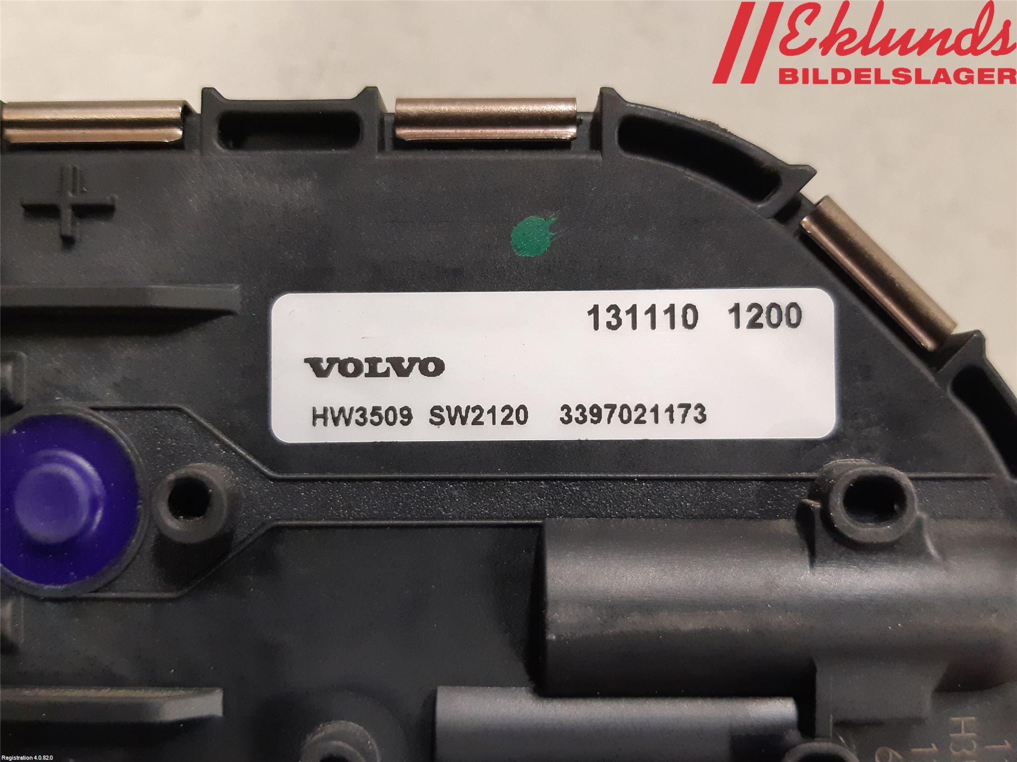Volvo V60 14-18 Torkarmotor Vindruta