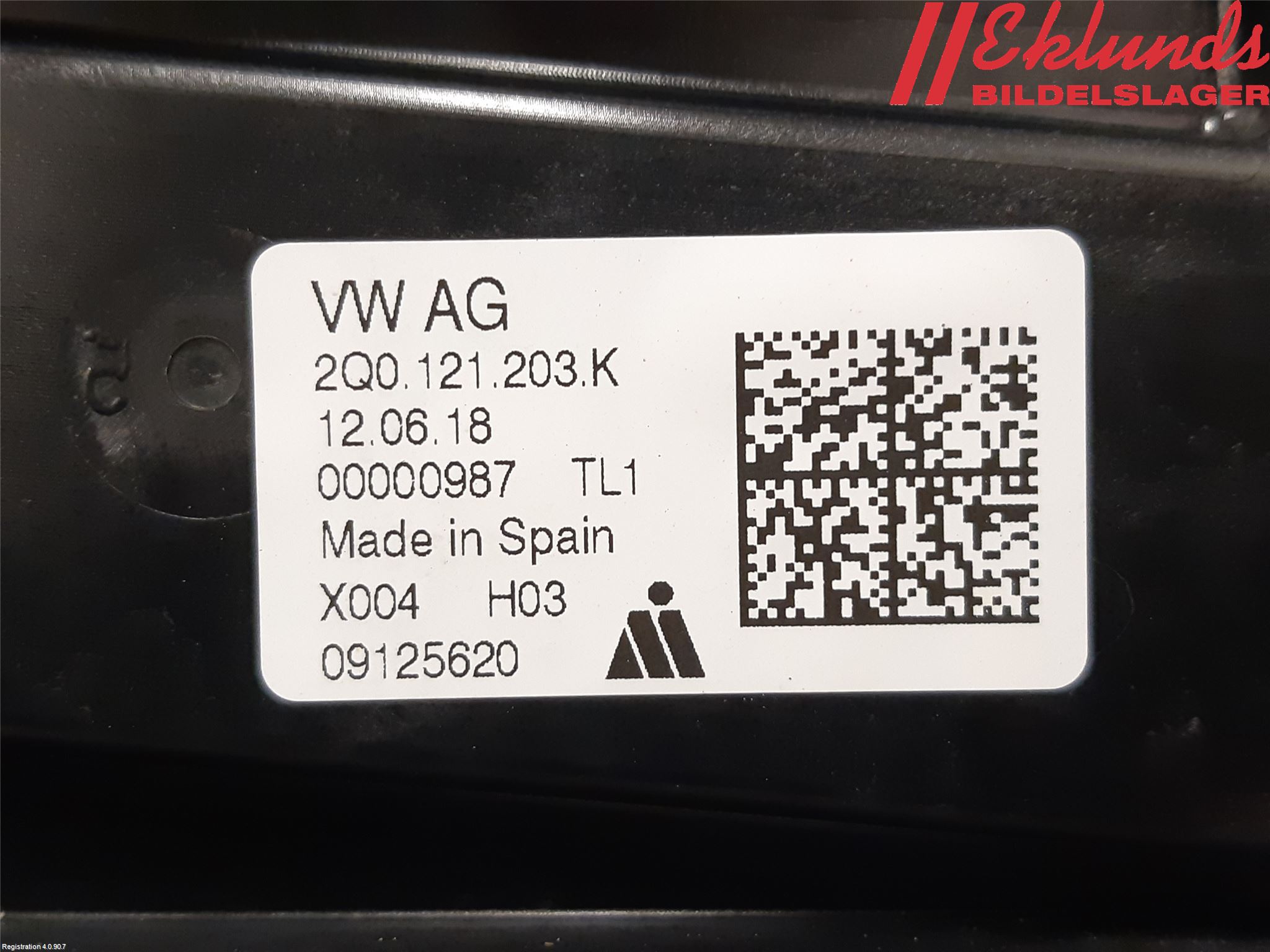 Volkswagen VW POLO VI 18->> Kylfläkt El