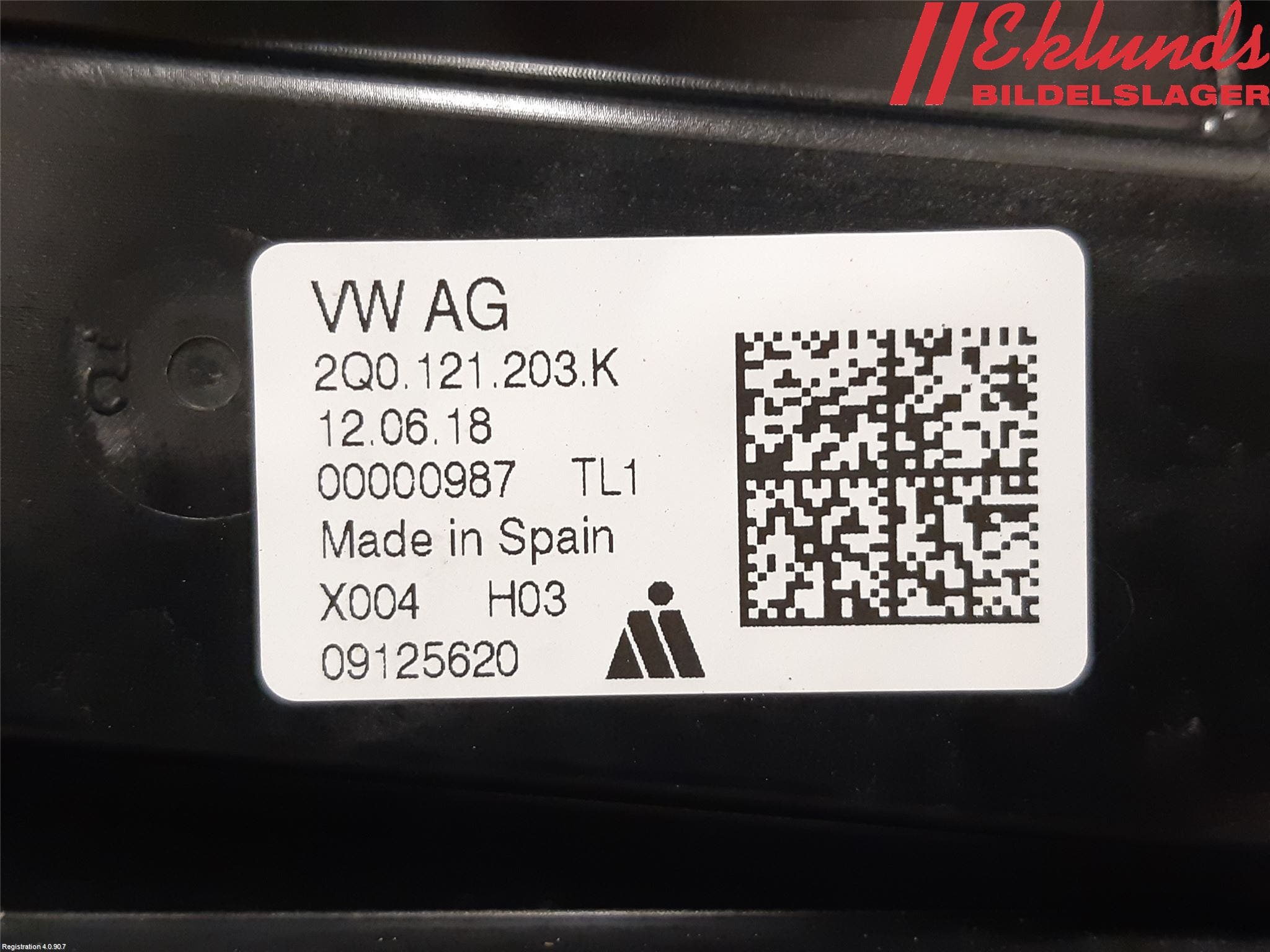 Volkswagen VW POLO VI 18->> Kylfläkt El