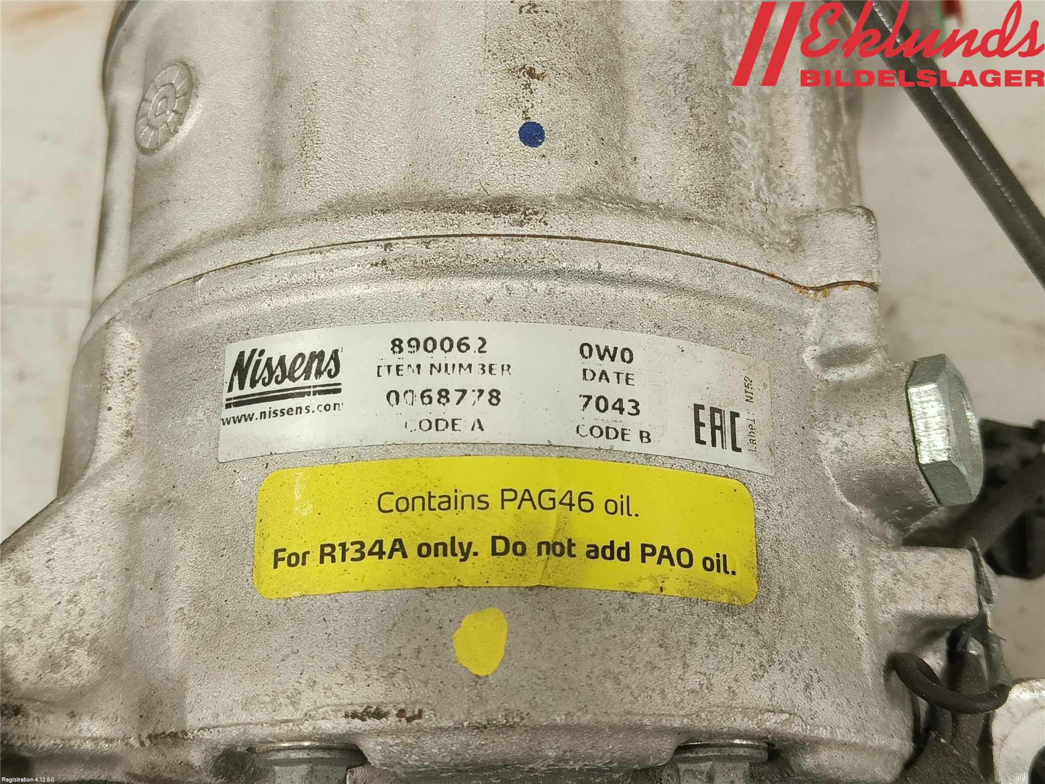 Volvo S60 11-13 Ac Kompressor