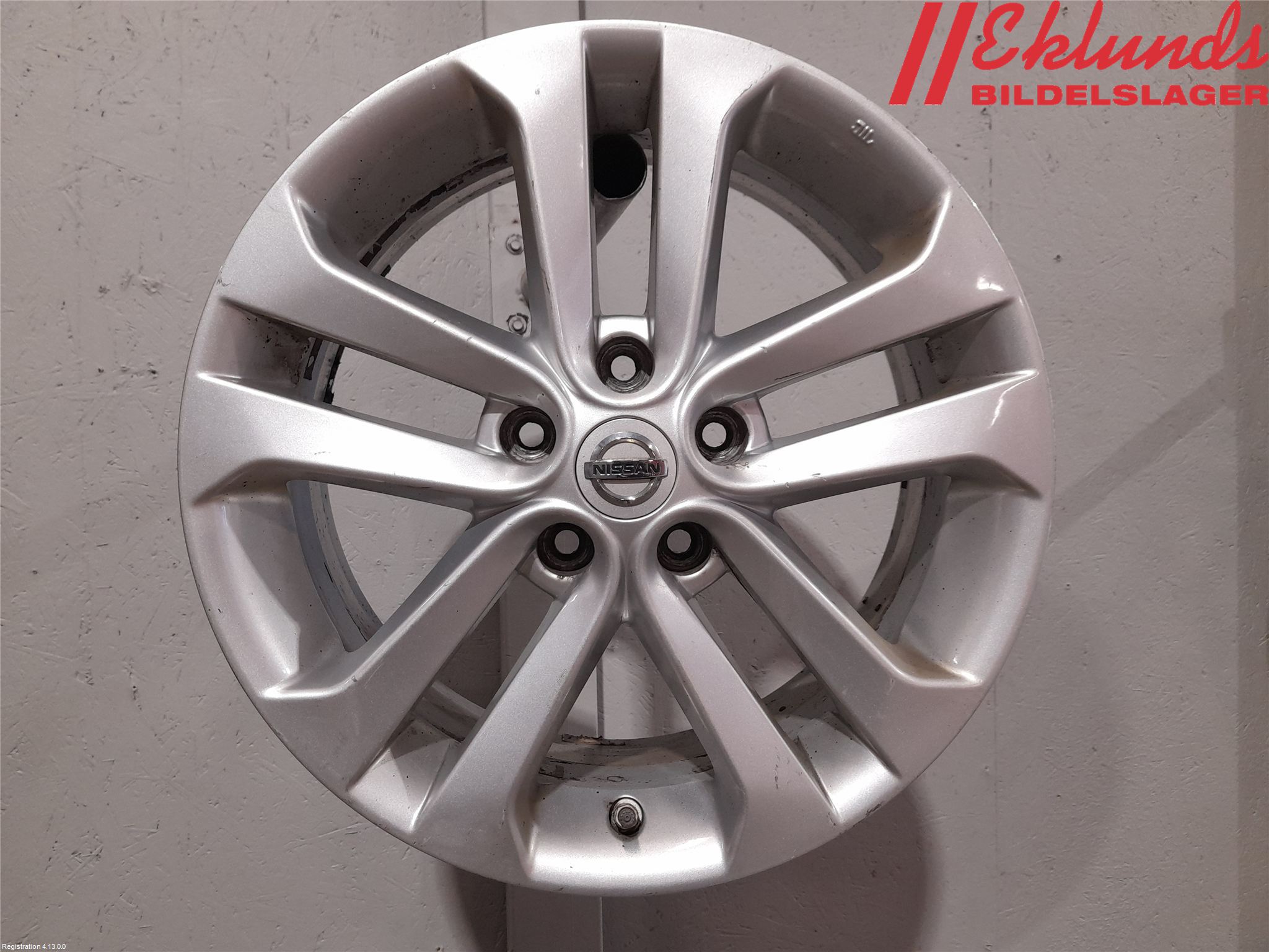 Nissan JUKE 14-19 Fälgsats Aluminium