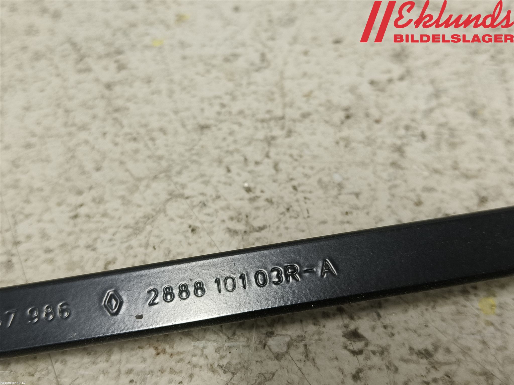 Renault TRAFIC/E-TECH 15- Torkararm Armar Vindruta