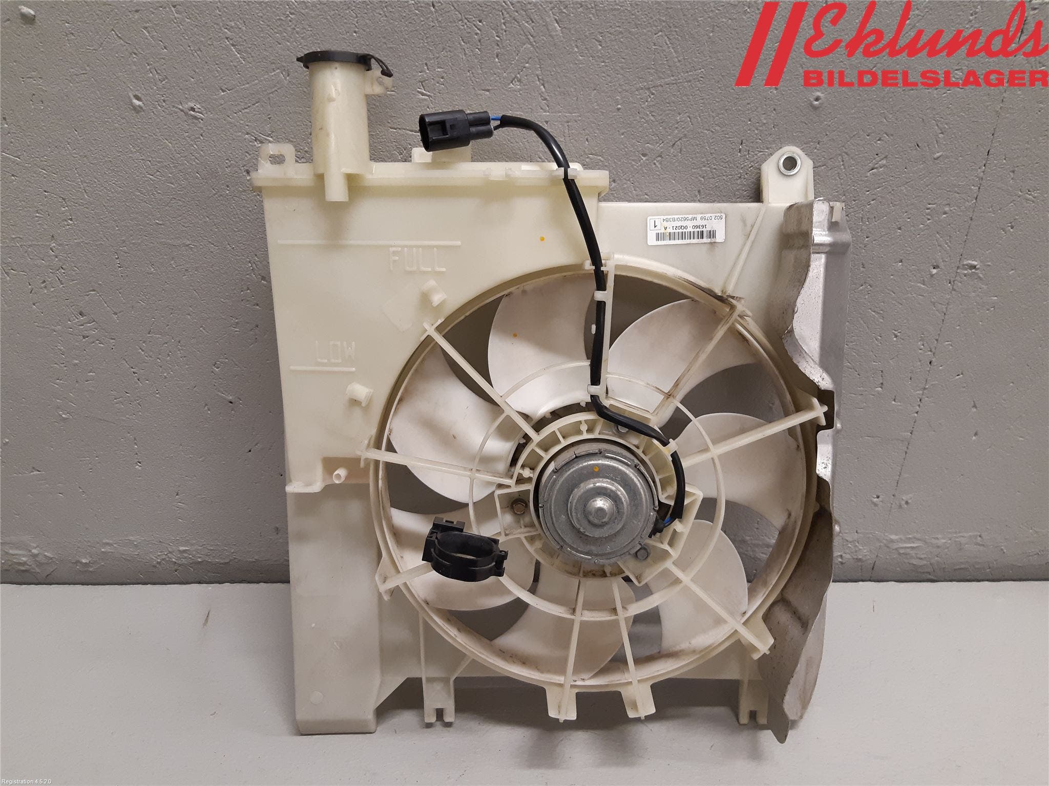 Toyota AYGO 15-21 Kylfläkt El