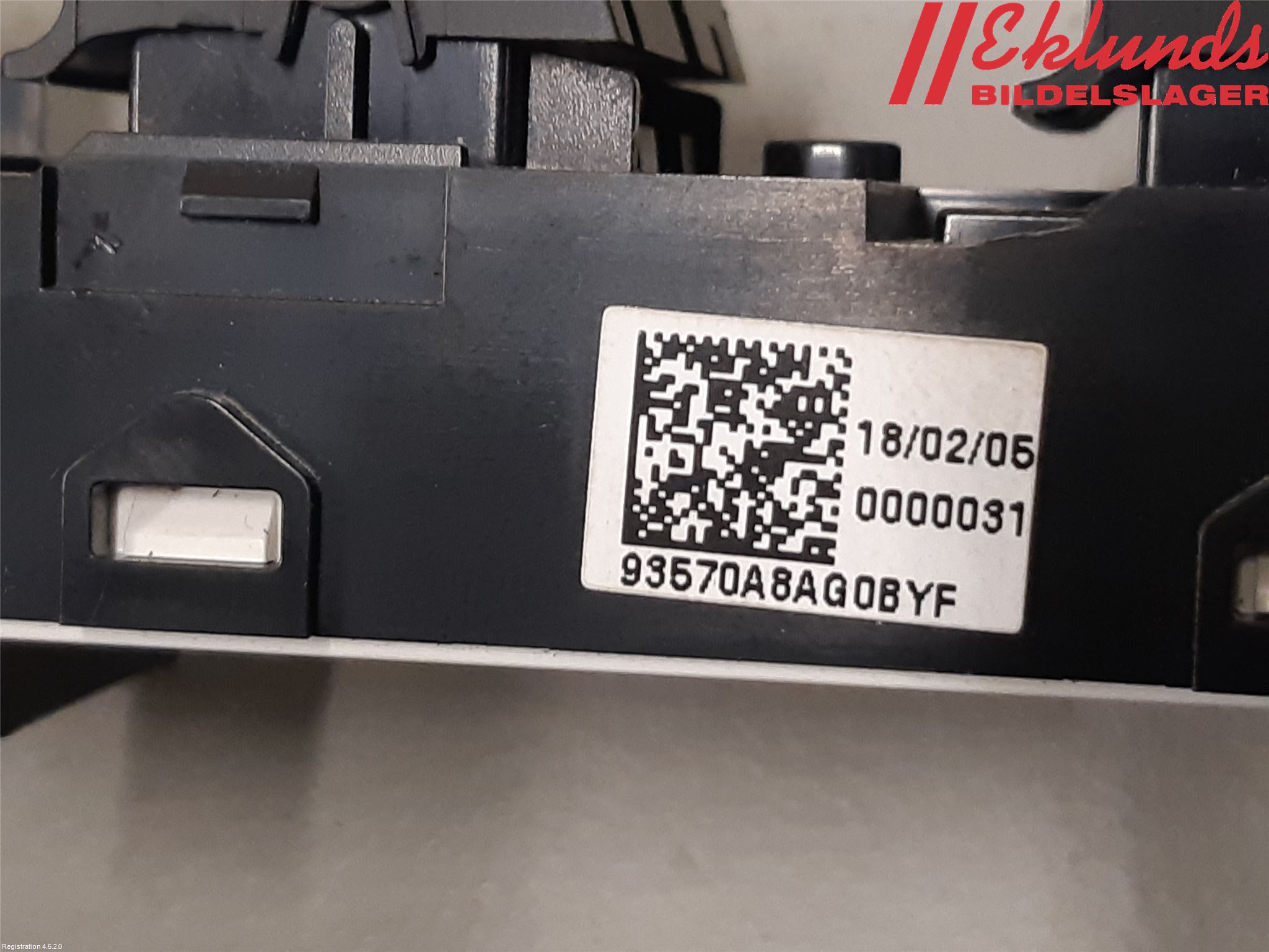 Kia OPTIMA 16-20 Strömställare Elhiss