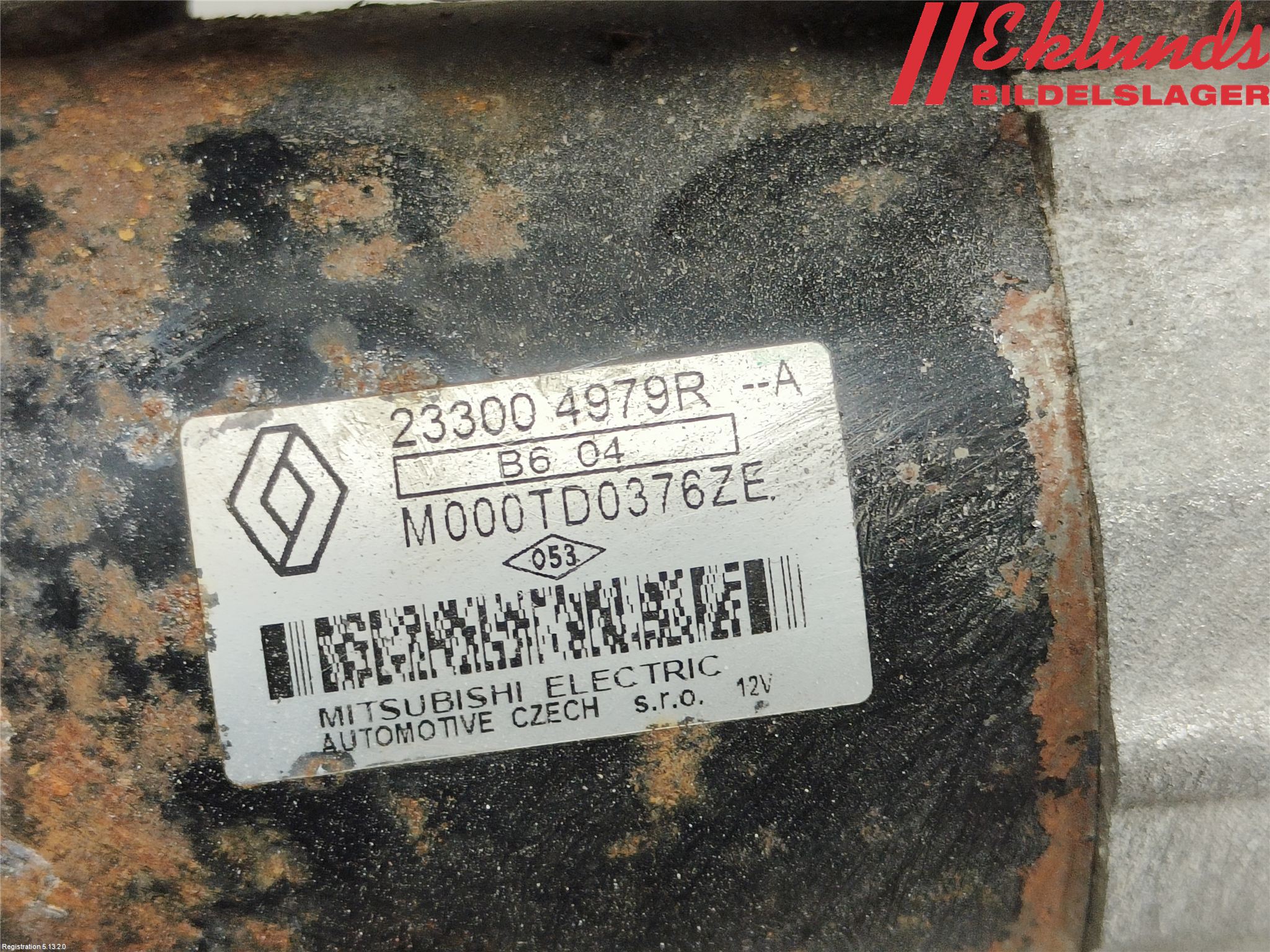 Nissan QASHQAI 14-17 Startmotor