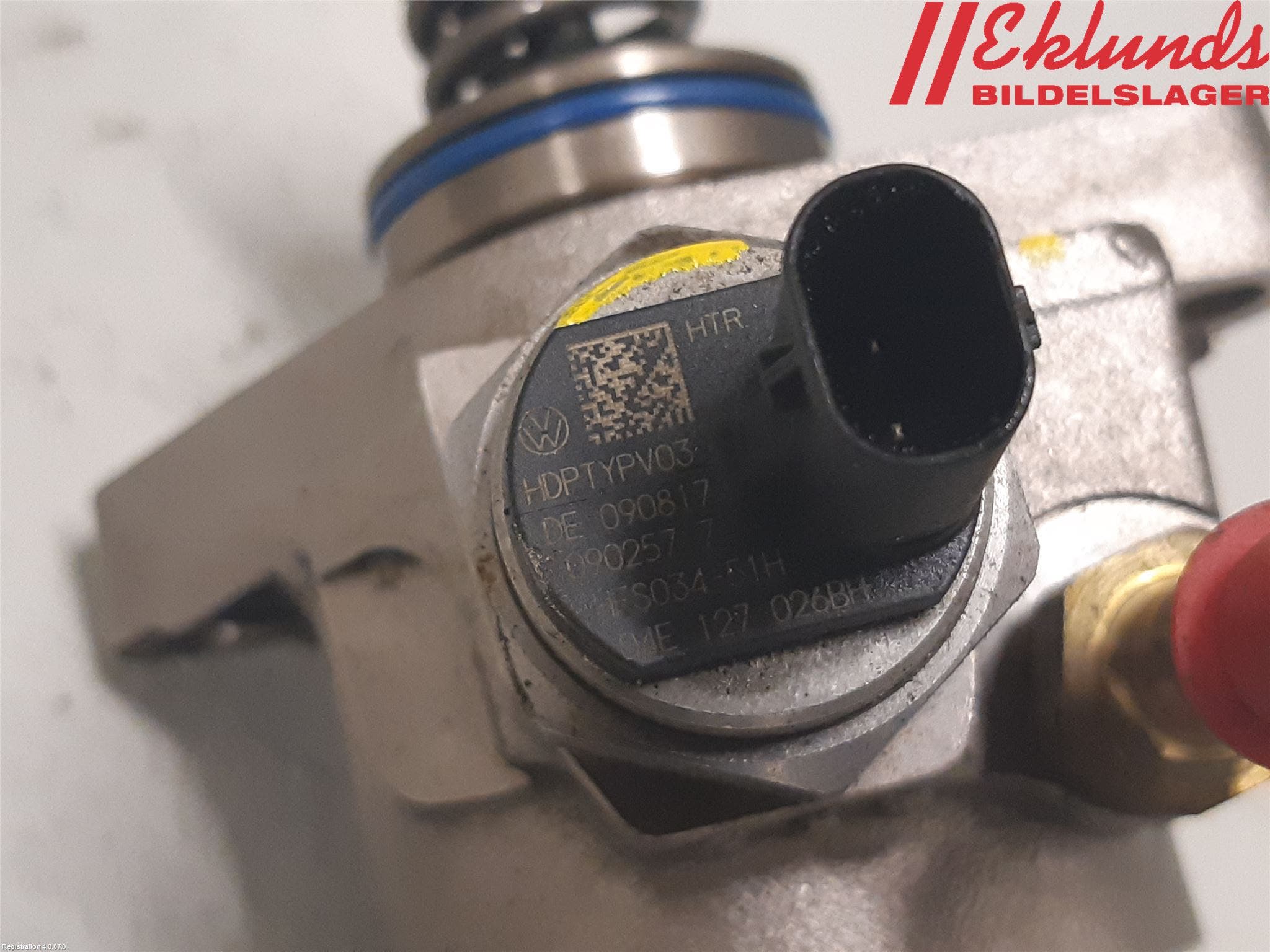 Volkswagen VW GOLF / E-GOLF VII 13-20 Bränslepump Mek