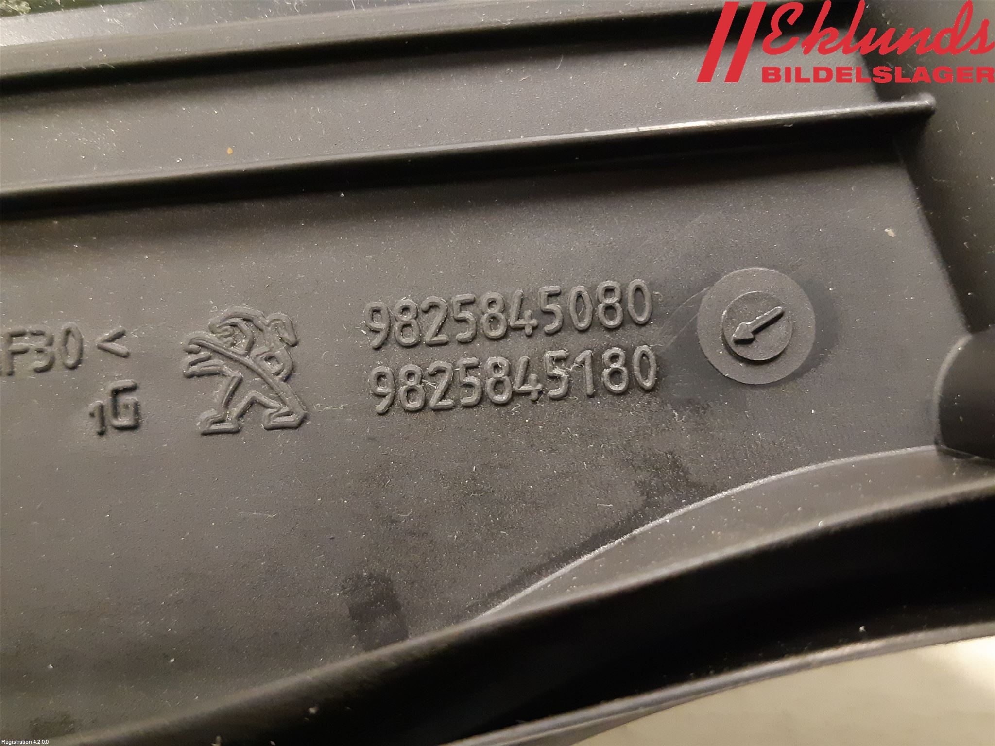 Peugeot 2008/E-2008 20- Dörruta Bak Lilla Vä