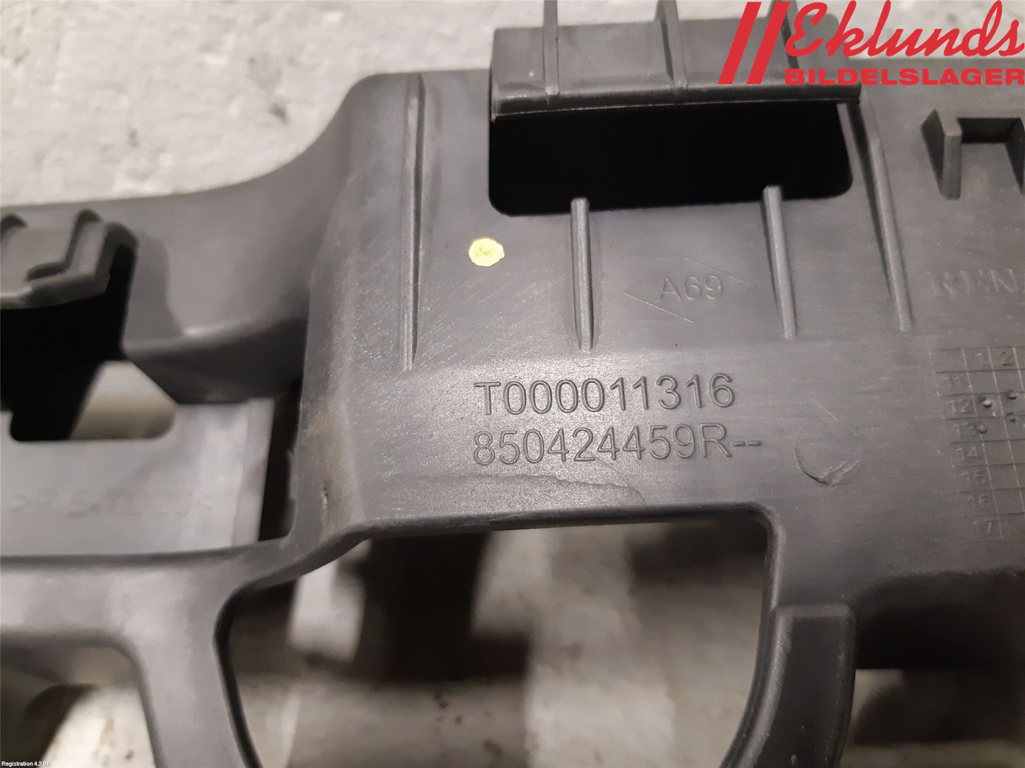 Renault CLIO IV 12-16 Stötfångare Deformelement Bak