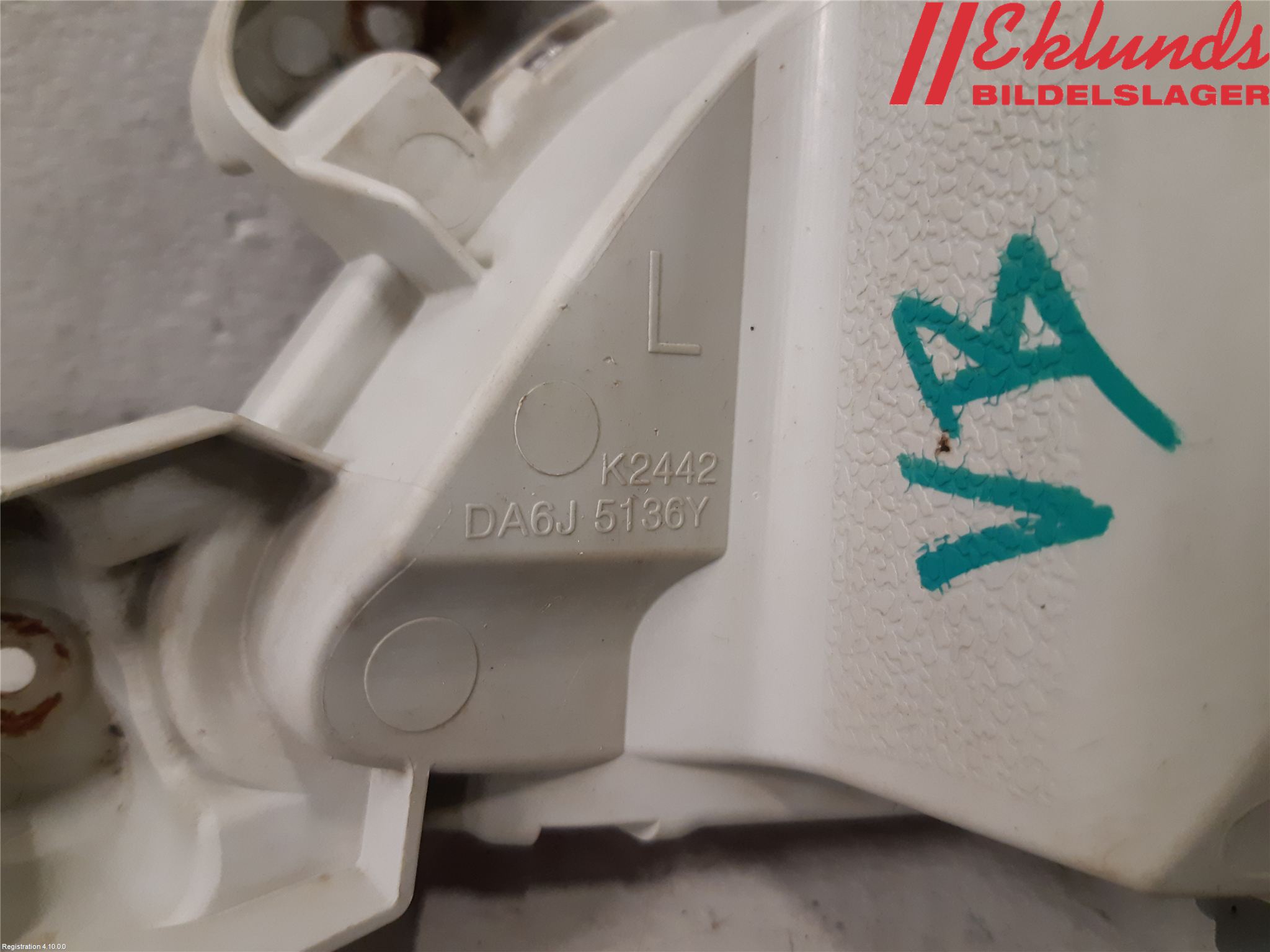 Mazda 2 (DJ) 15-22 Dimljus/Reflex Bak