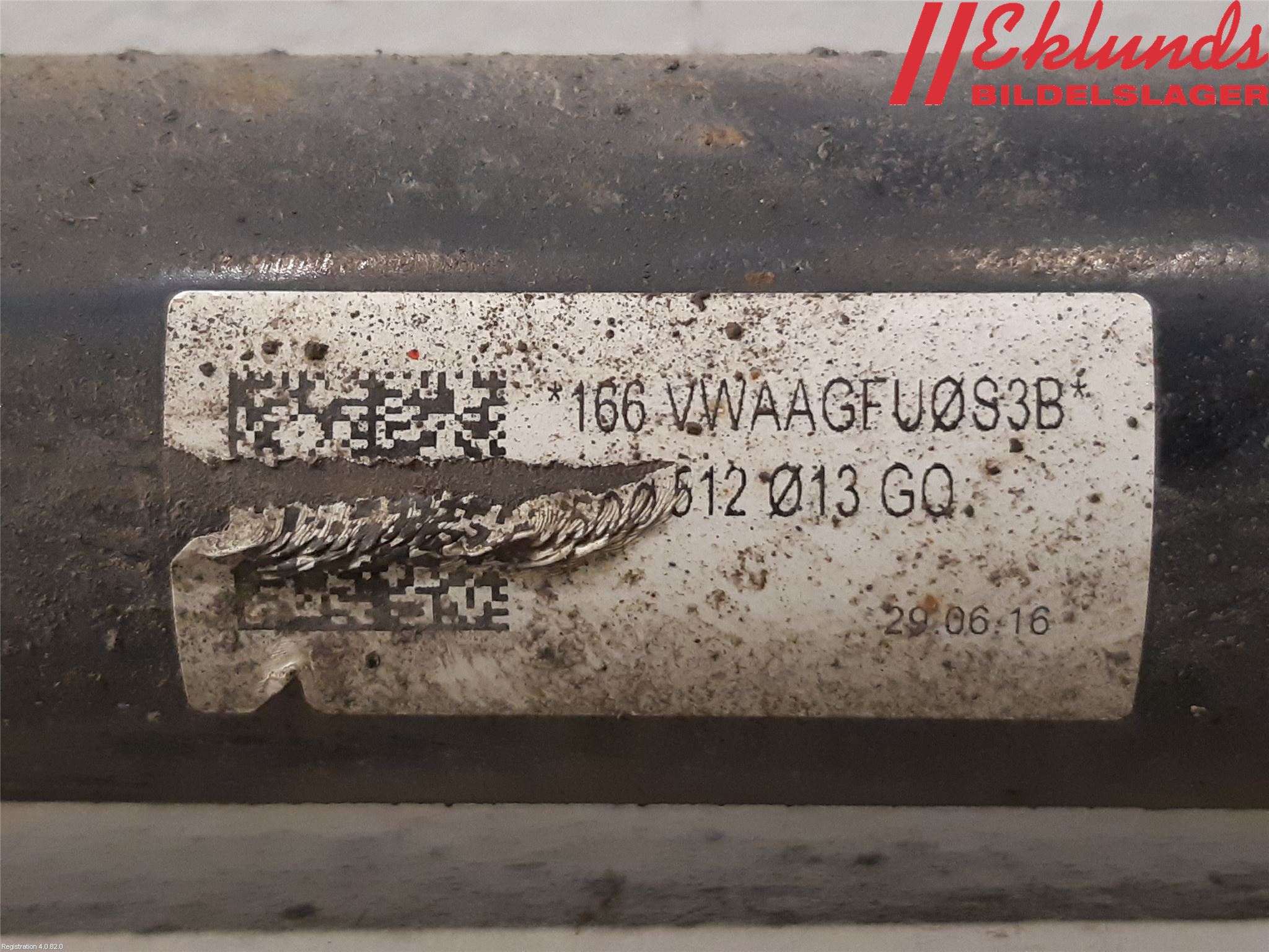 Volkswagen VW GOLF / E-GOLF VII 13-20 Stötdämpare Bak