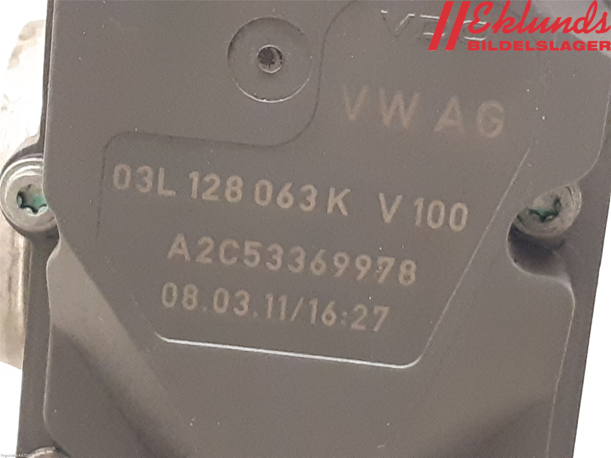 Audi A4/S4 08-11 Injspjällhus