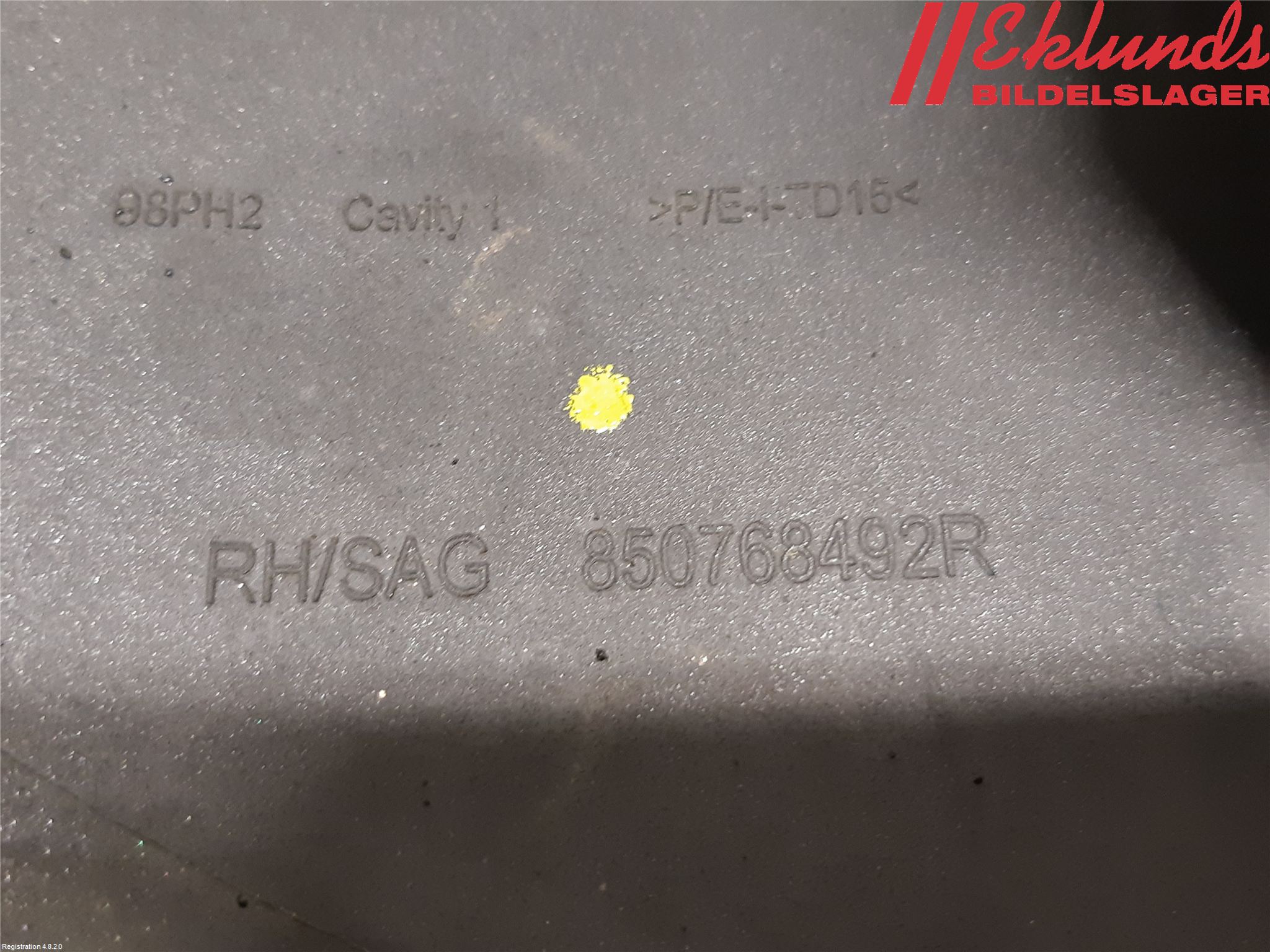 Renault CLIO IV 16-19 Stötfångardel Bak Hö