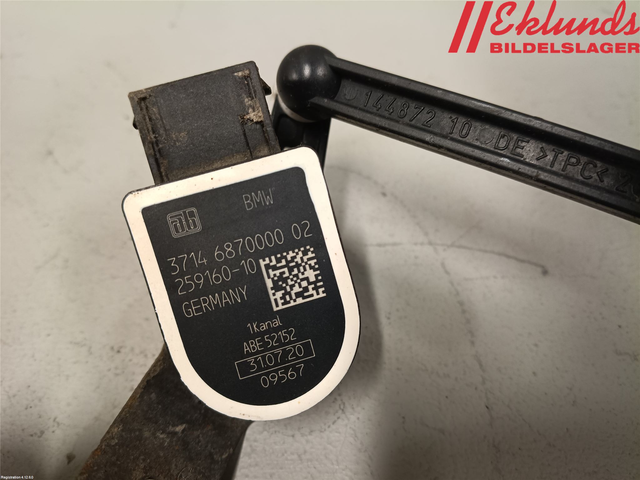 BMW 3 G20/G21/G80/G81 19- Givare Xenon/Ljushöjdsreglering