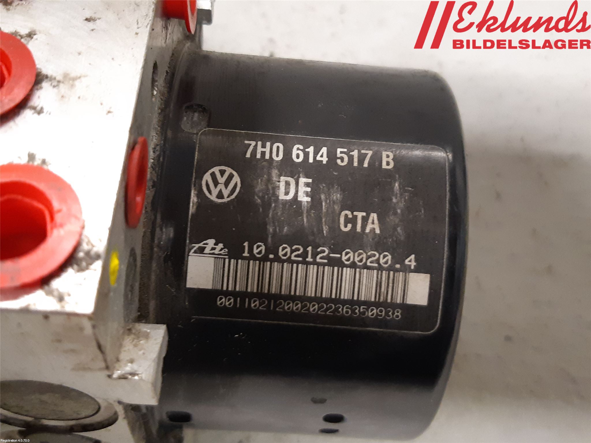 Volkswagen VW TRANSP/CARAVELLE (T5) 04-15 Abs Hydraulaggregat