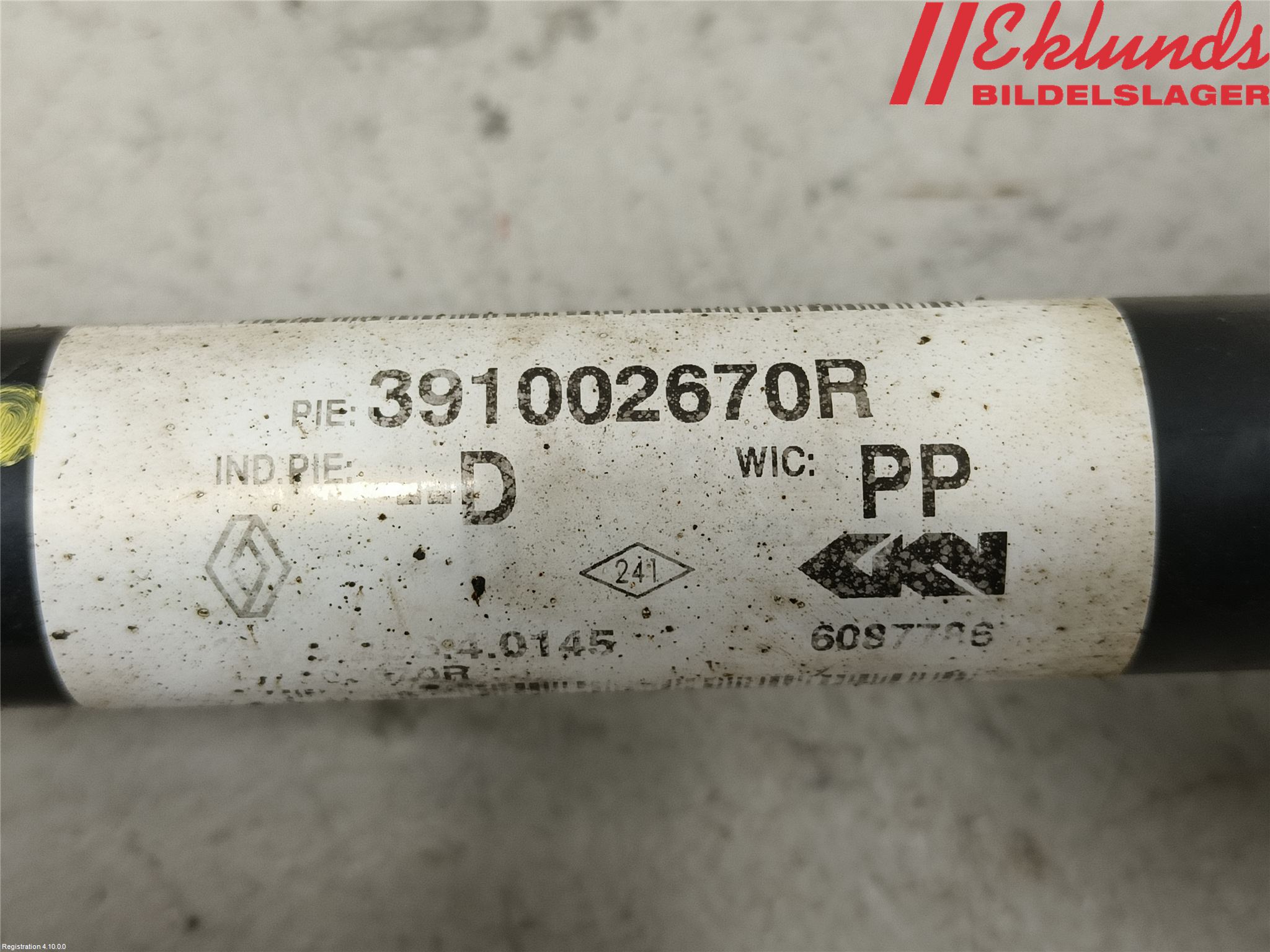 Nissan QASHQAI 17-21 Drivaxel Fram Höger