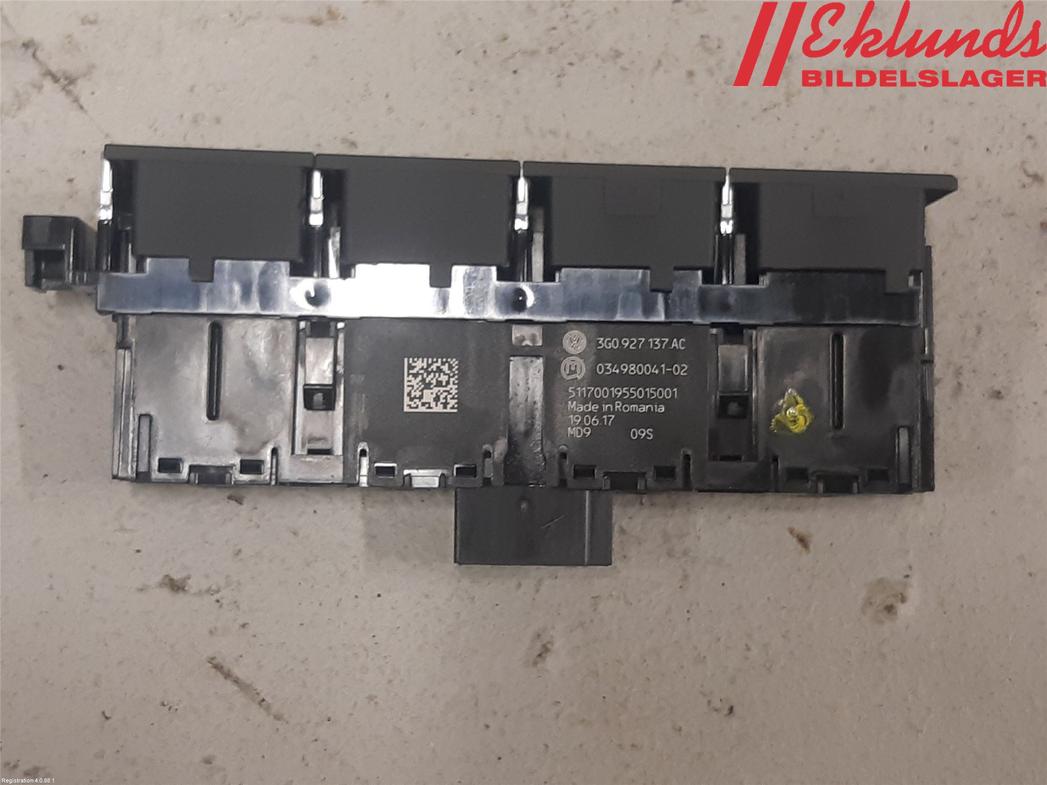 Volkswagen VW PASSAT 15-19 Strömställare Övrigt