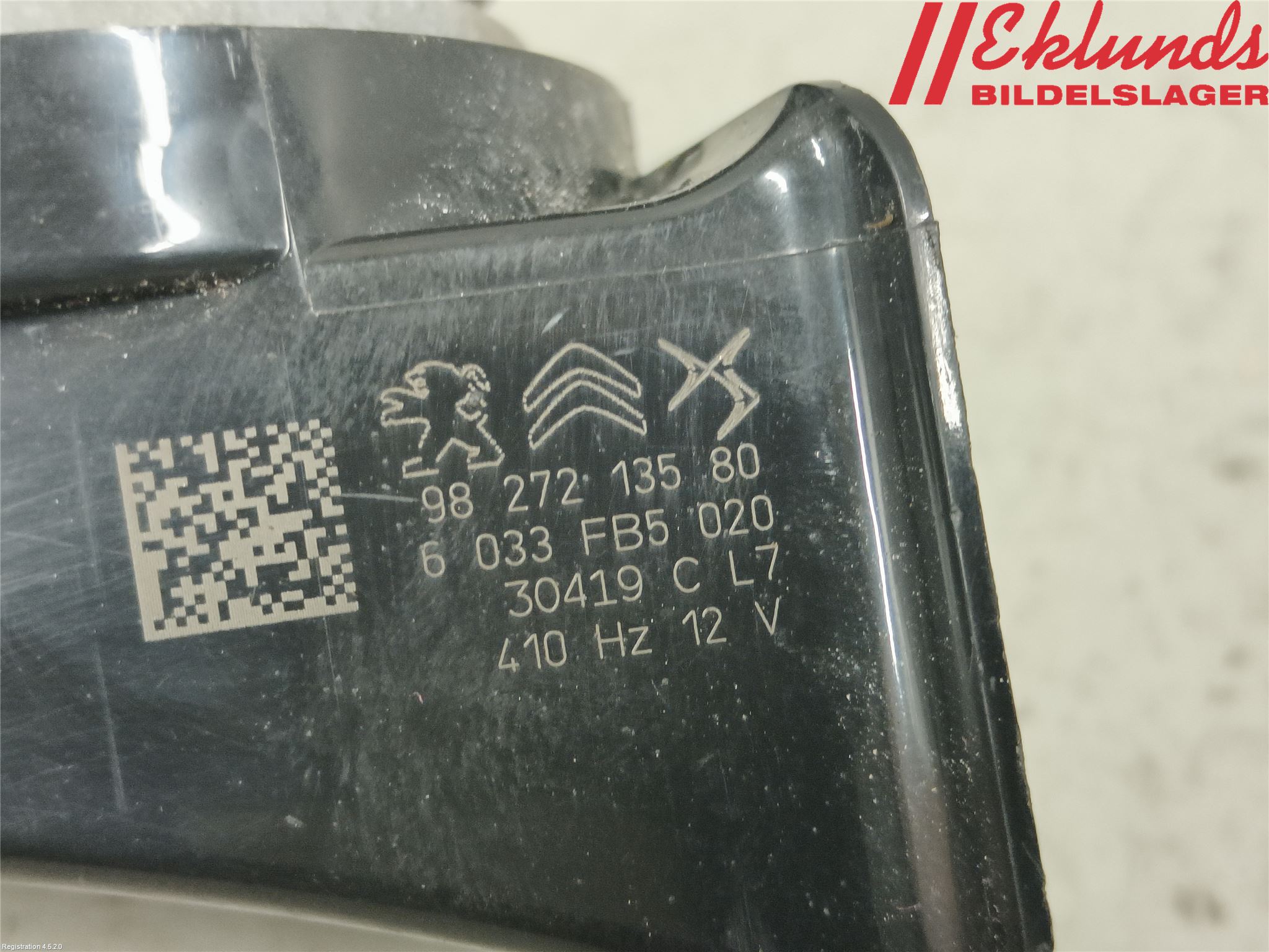 Peugeot 2008/E-2008 20- Signalhorn