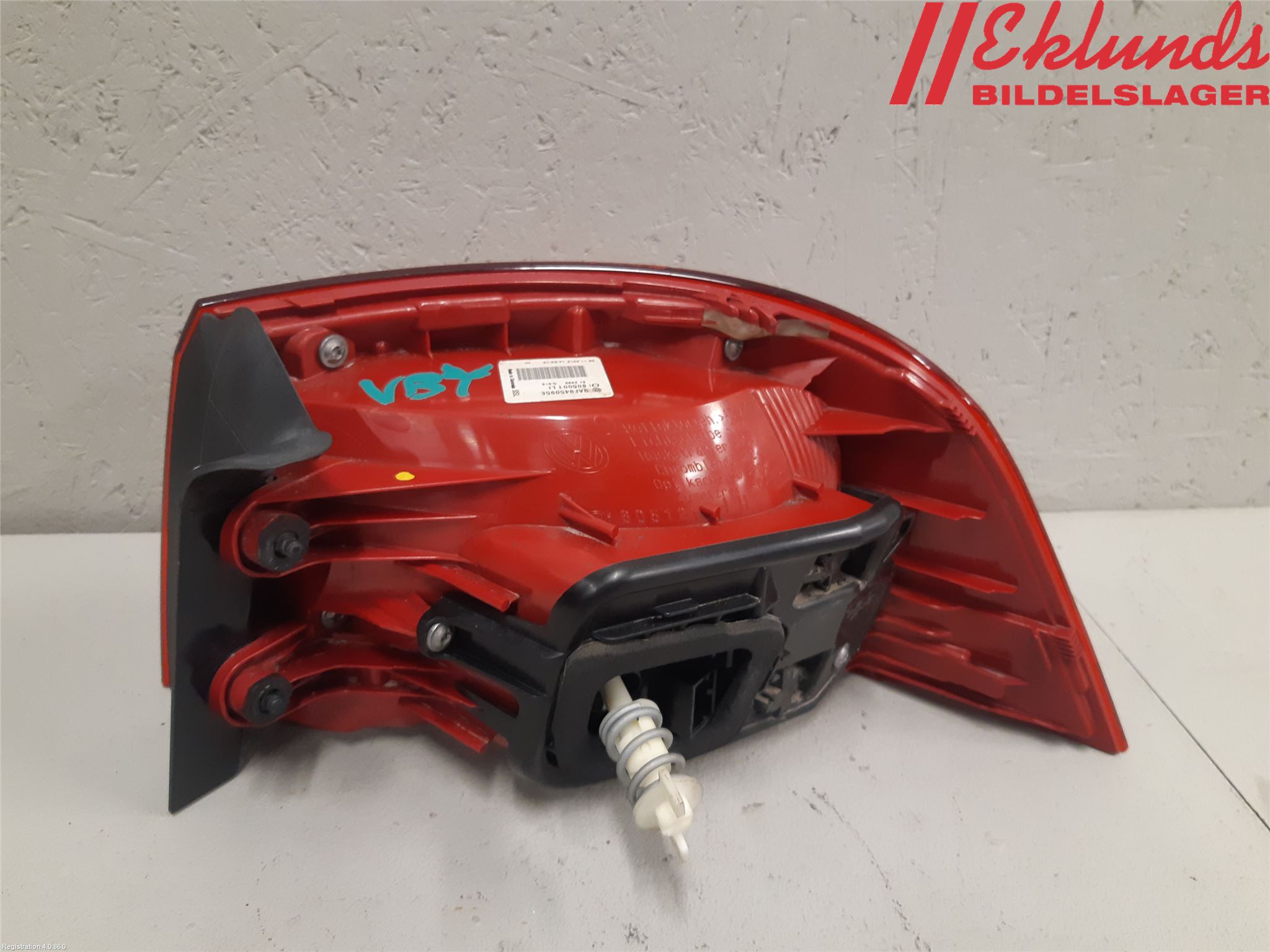 Volkswagen VW PASSAT 11-14 Bakljus Vänster