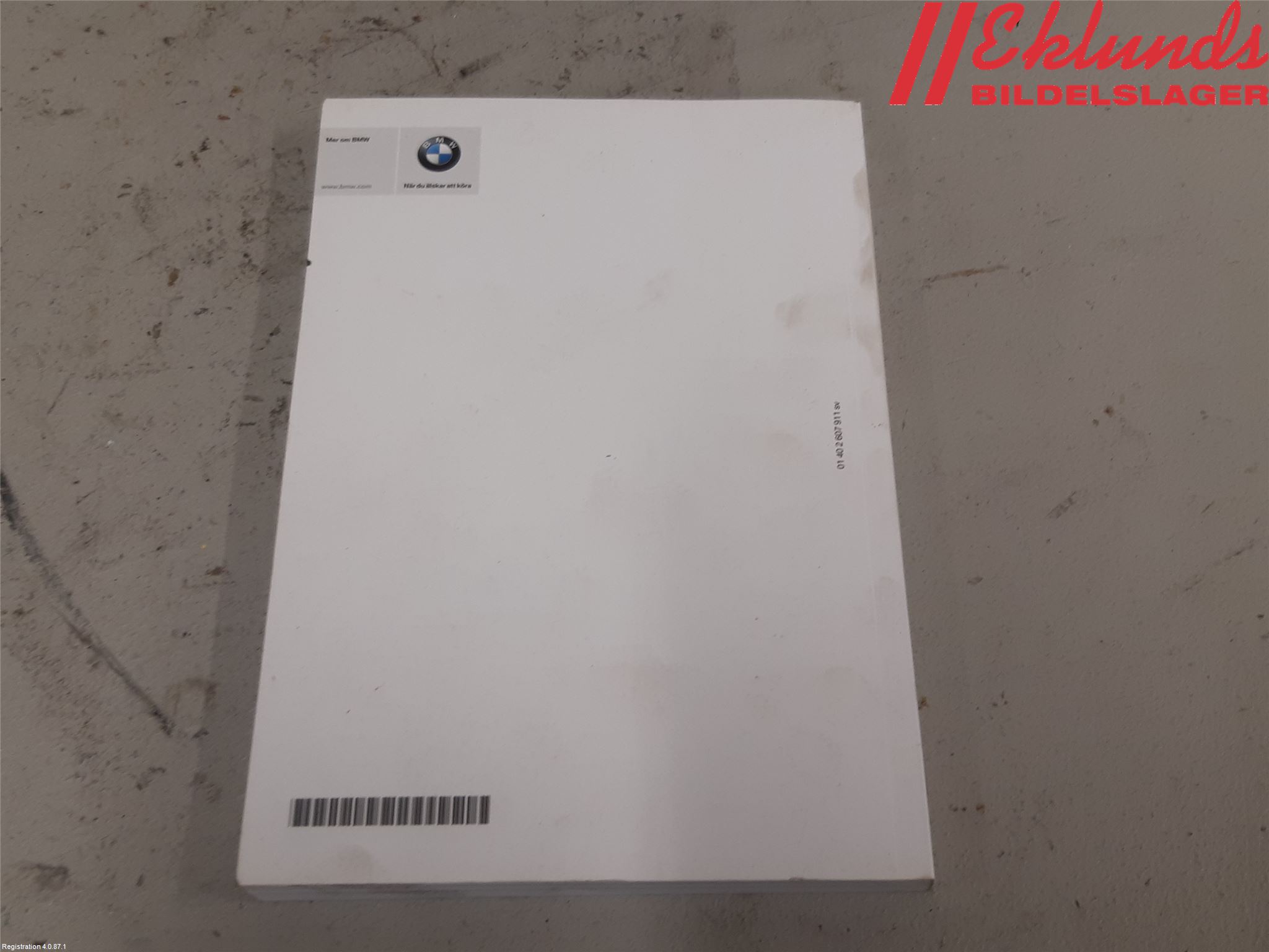 BMW 5 F10/F11/F18 09-17 Instruktionsbok