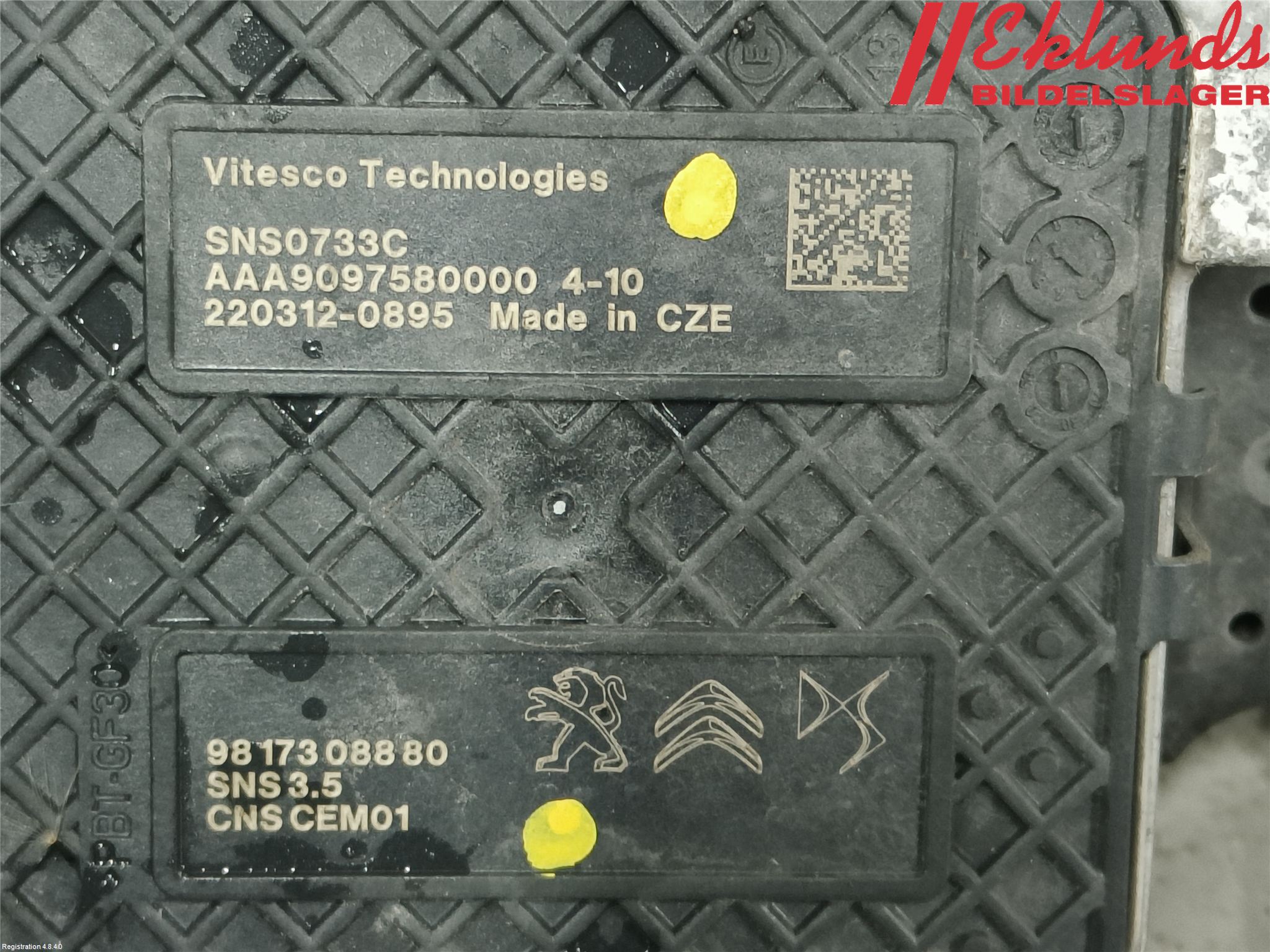 Citroen JUMPY/E-JUMPY 16- Injlambdasond