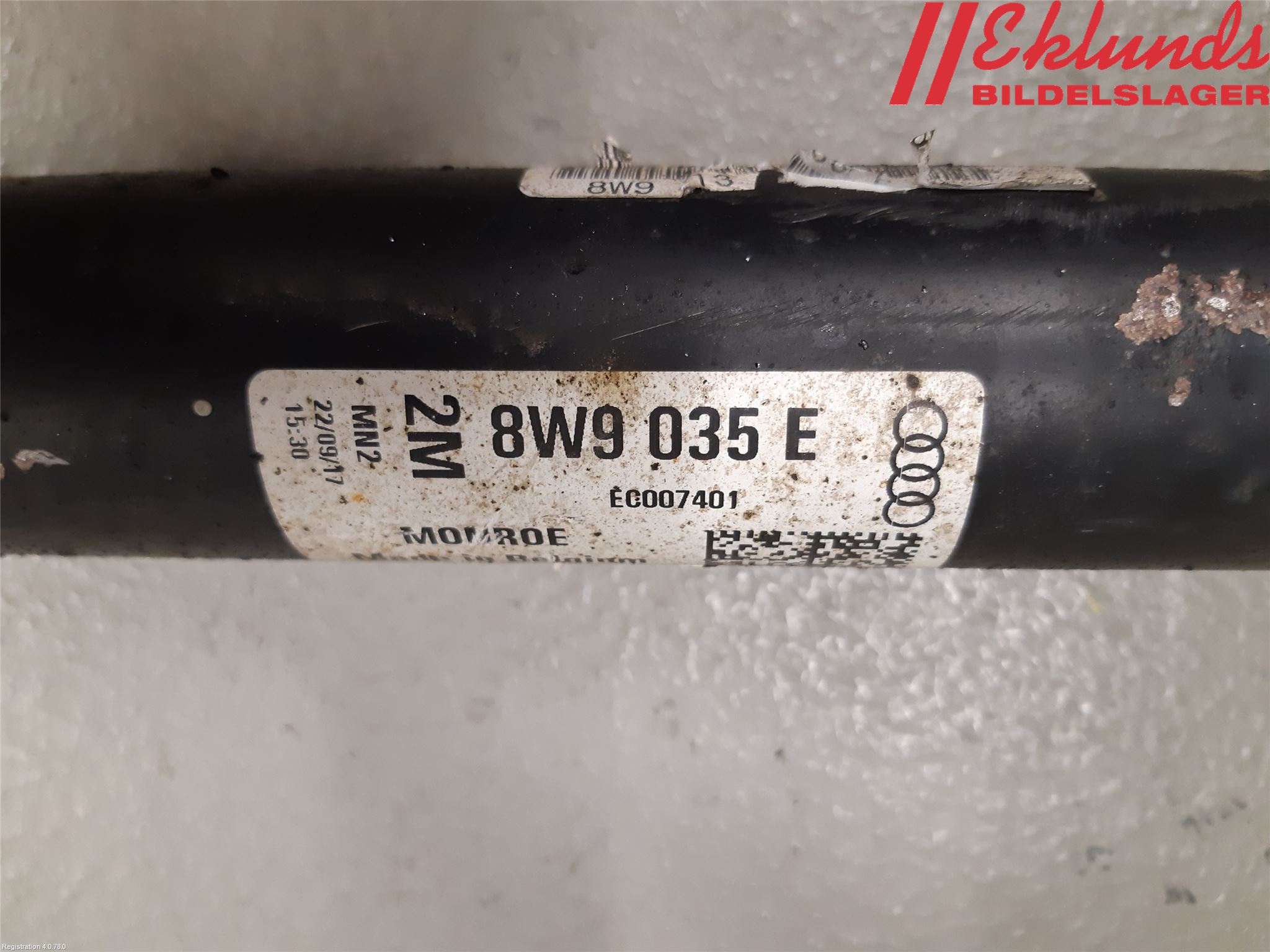 Audi A4/S4 B9 16-19 Stötdämpare Bak