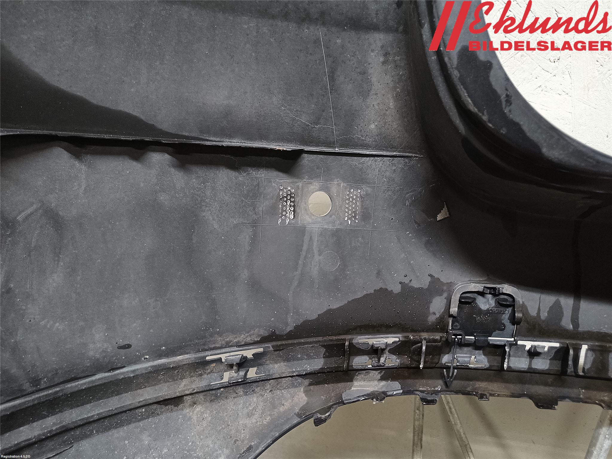 Volkswagen VW PASSAT 11-14 Stötfångarbeklädnad Bak