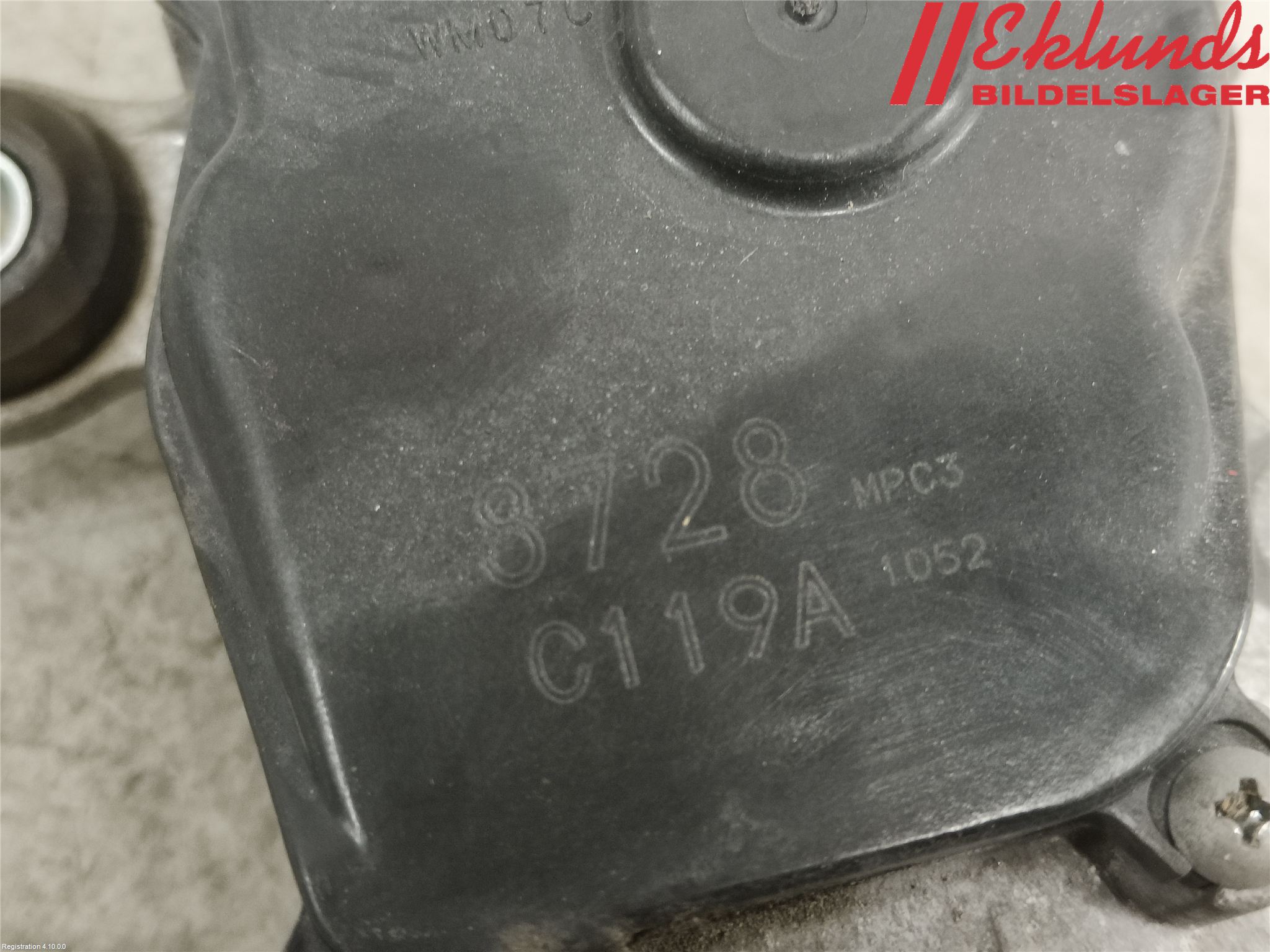 Nissan QASHQAI 17-21 Torkarmotor Vindruta