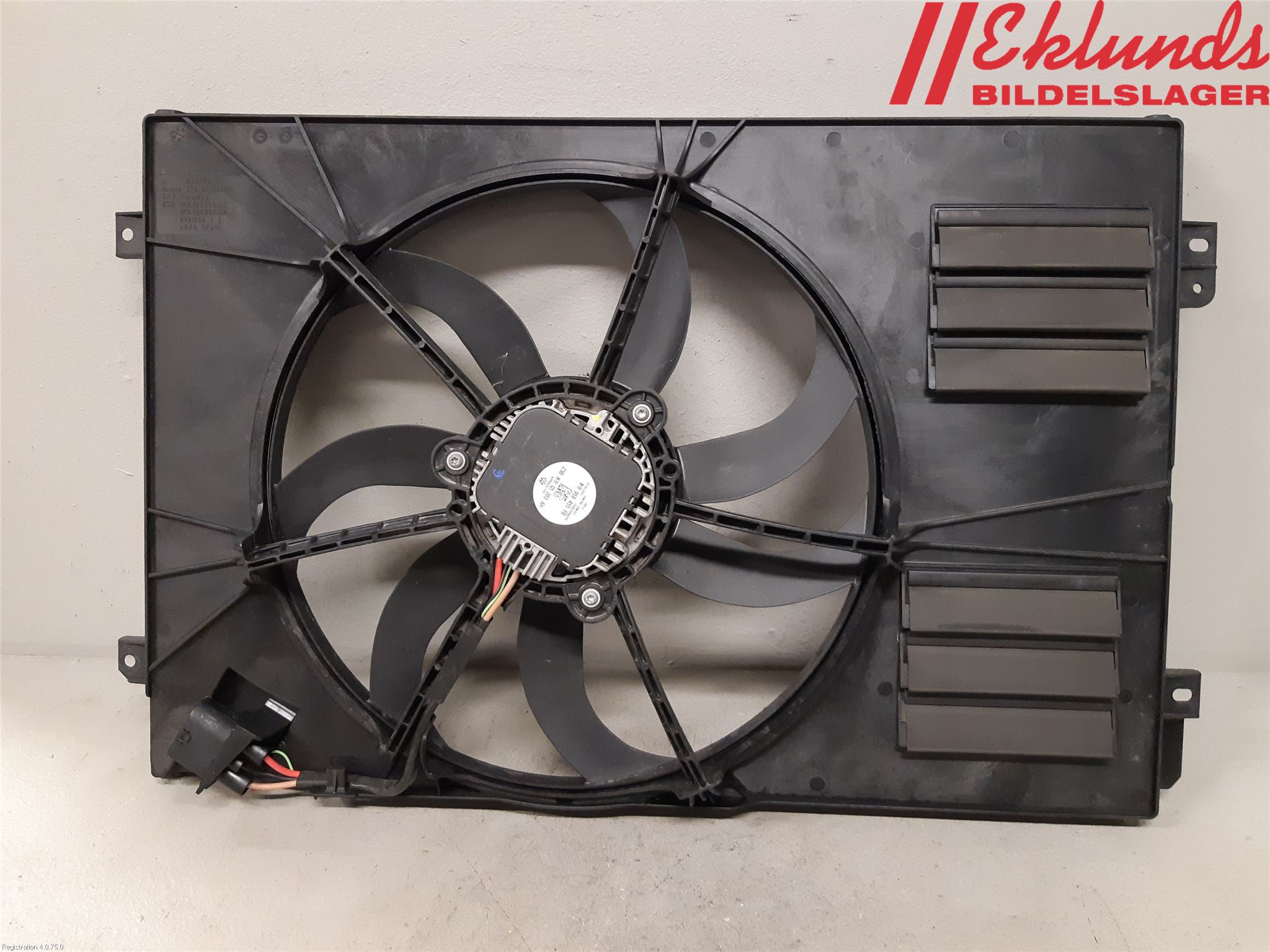 Audi A3/S3 05-13 Kylfläkt El