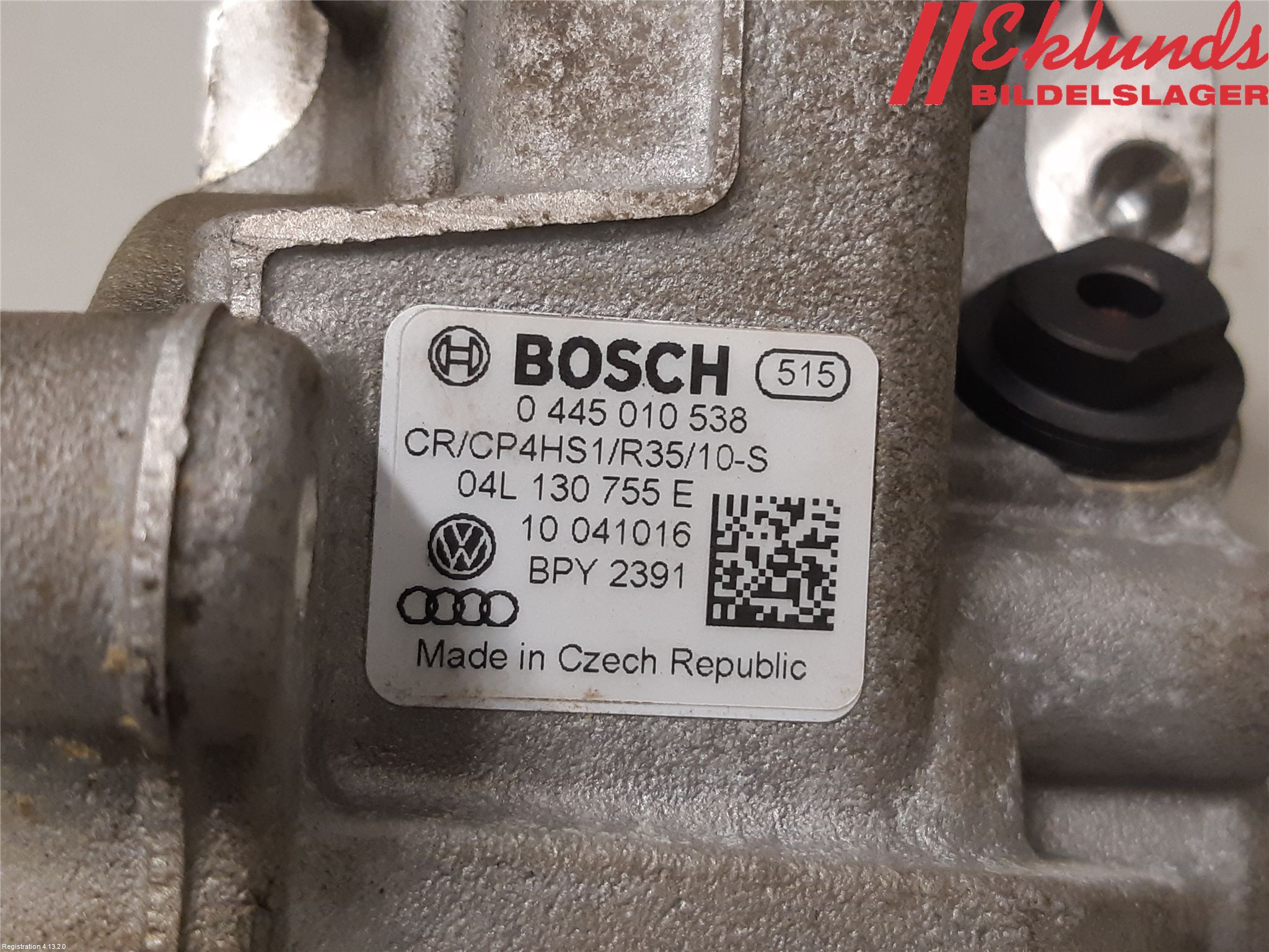 Audi A4/S4 B9 16-19 Bränsle Insppump Diesel