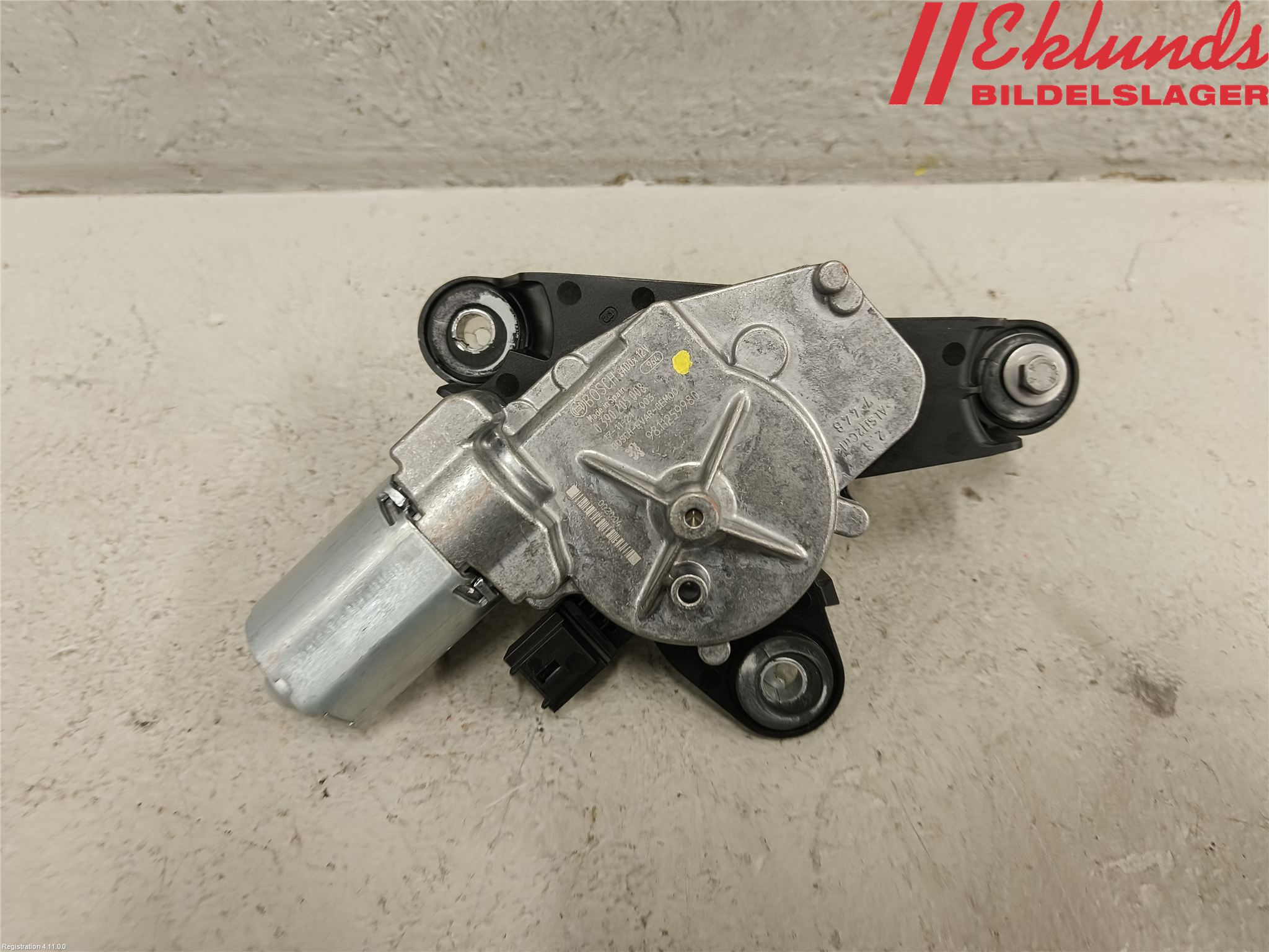 Peugeot 5008 17-24 Torkarmotor Baklucka