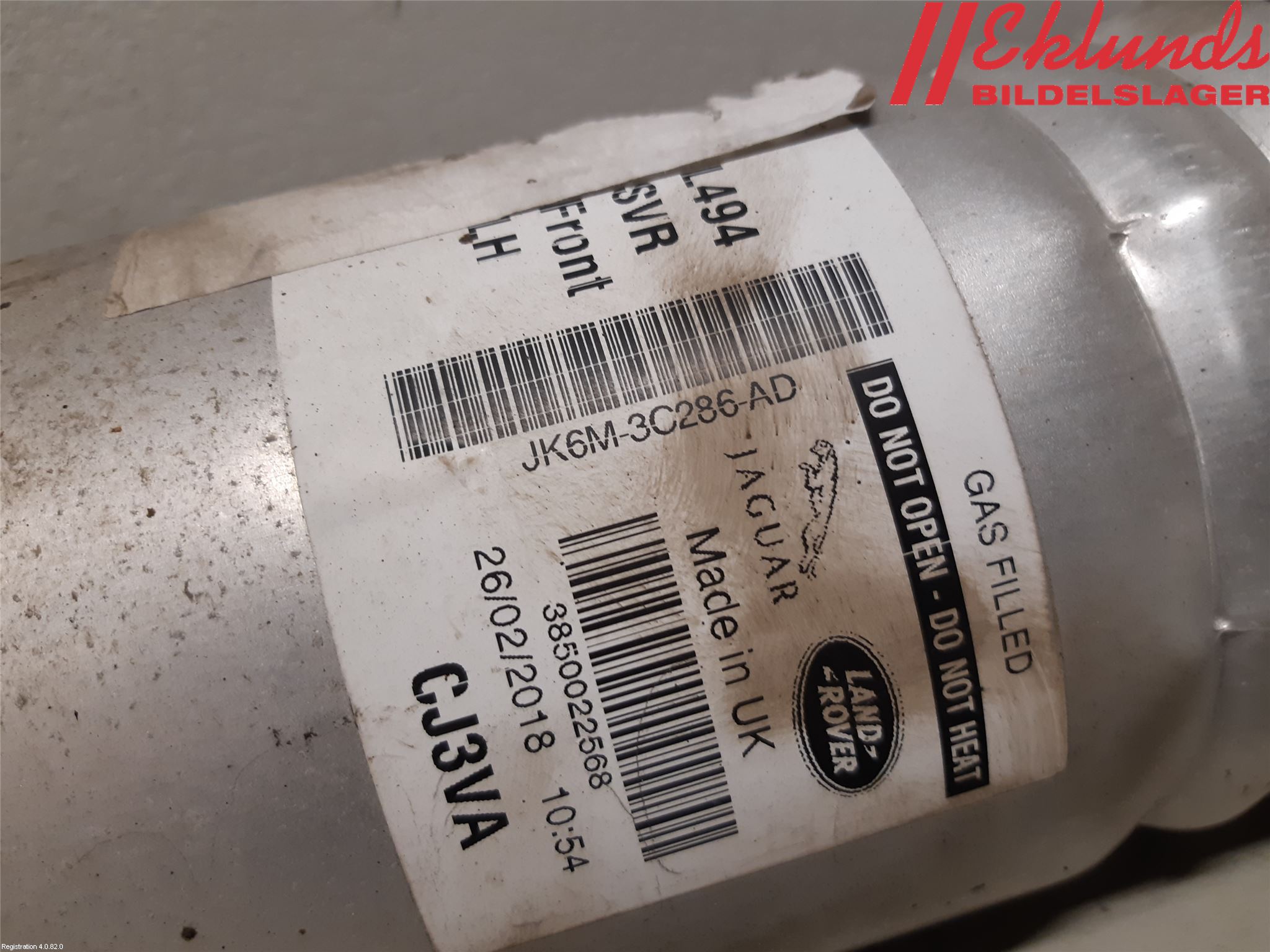 Landrover RANGE ROVER (L405) 13-21 Fjäderben Fram Vänster