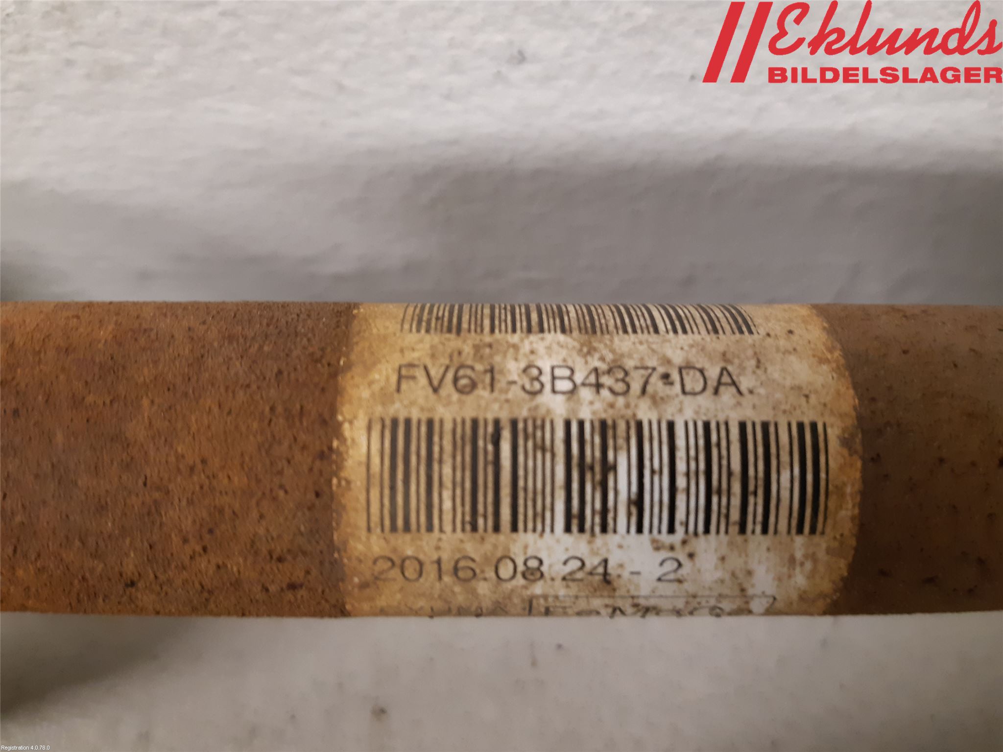 Ford TRANSIT/TOURNEO CONNECT 13-22 Drivaxel Fram Vänster