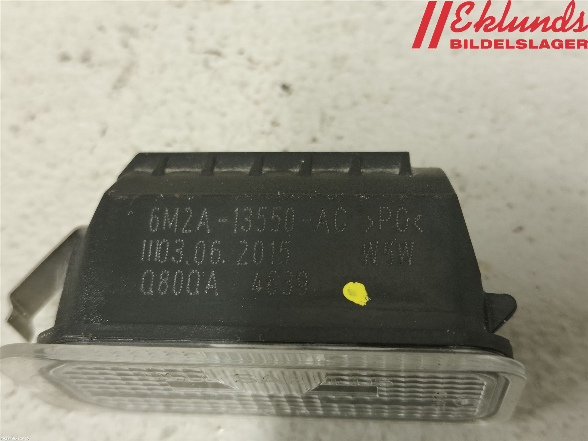 Ford MONDEO 15-22 Skylt Belysning