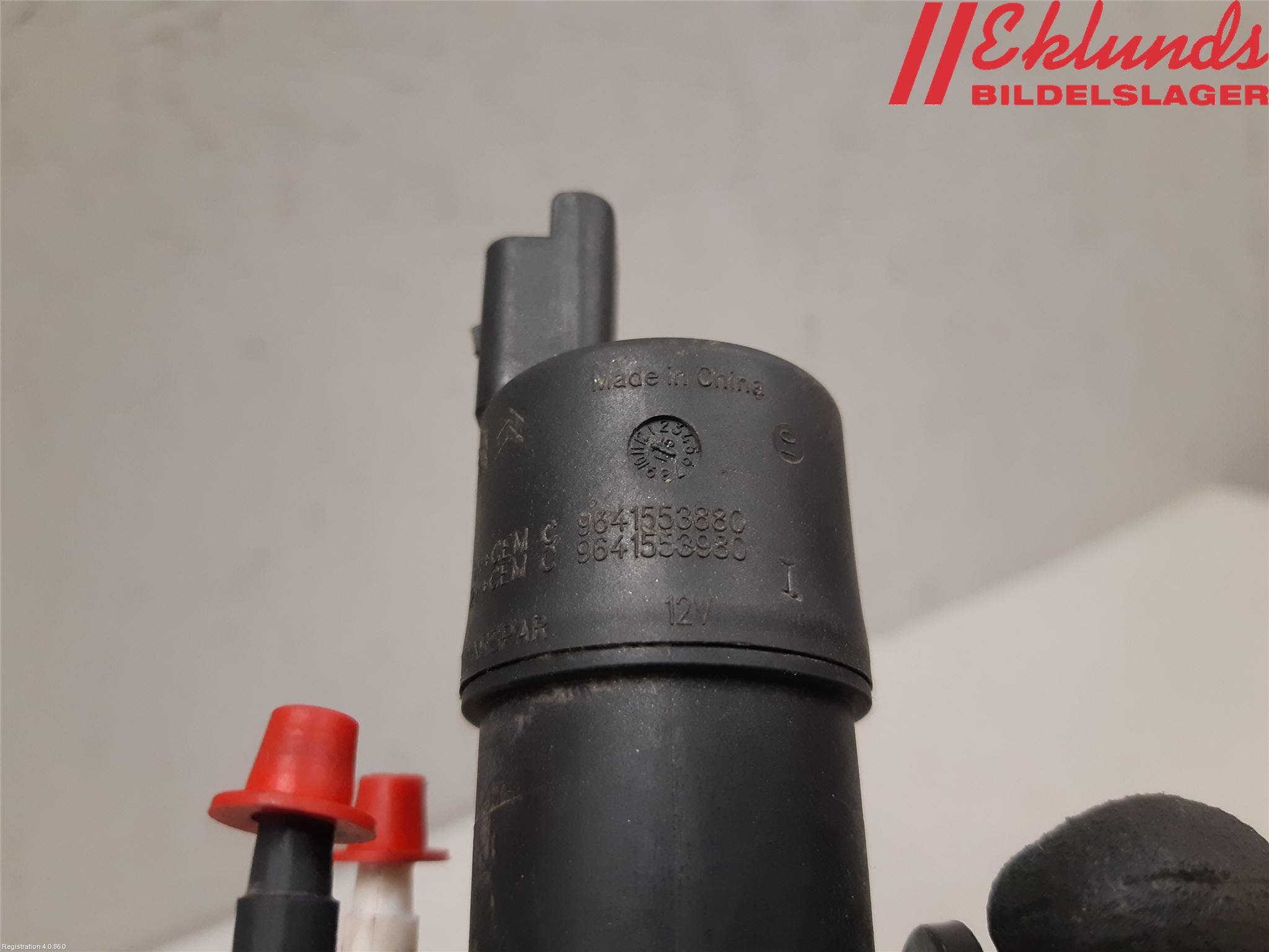 Peugeot 2008 13-20 Spolarpump Vindruta