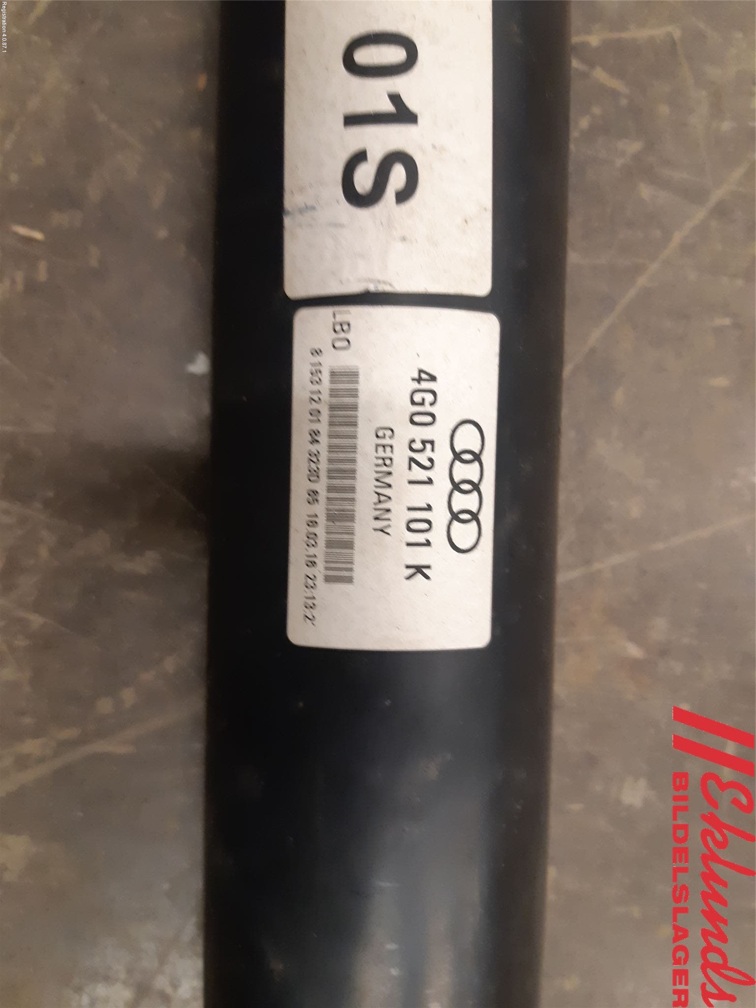Audi A7/S7 4G 11-17 Mellanaxel Komp