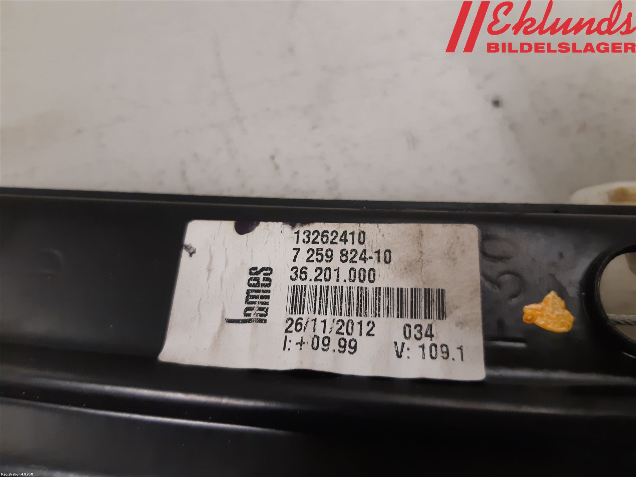 BMW 3 F30/F31/F80 12-19 Fönsterhiss El Kompl
