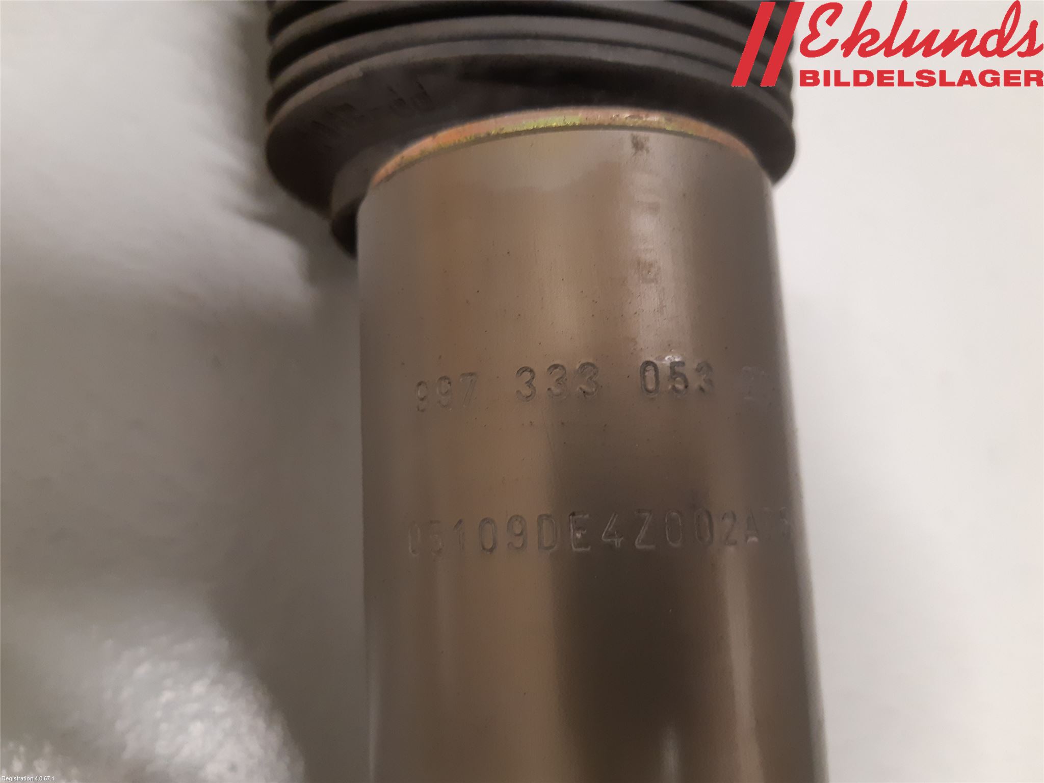 Porsche 911 64- Fjäderben Bak Vänster