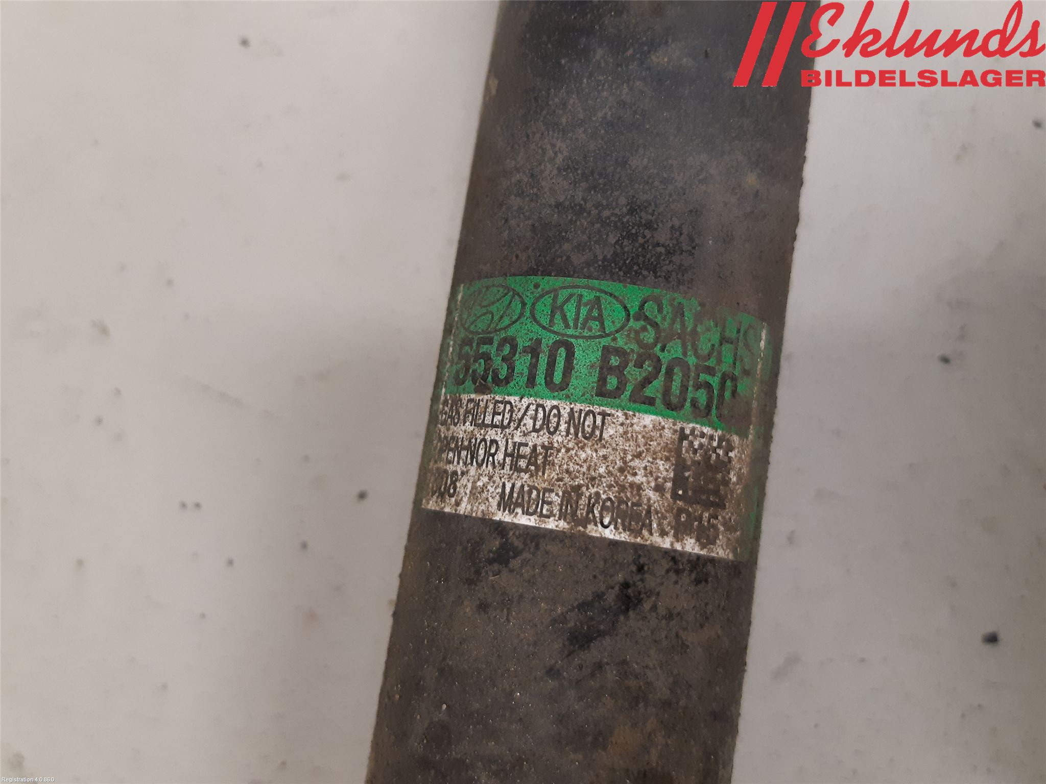 Kia SOUL 09- Stötdämpare Bak