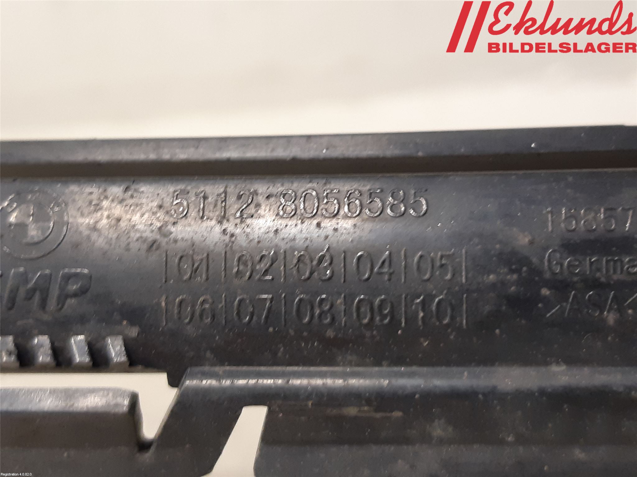 BMW 4 F32/F33/F82/F83 13-20 Stöt Utfyllnad-List-Grill