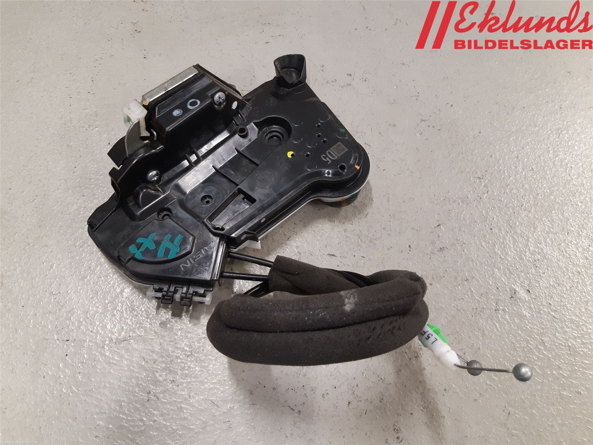 Toyota C-HR 16-23 Låskista-Dörrlås