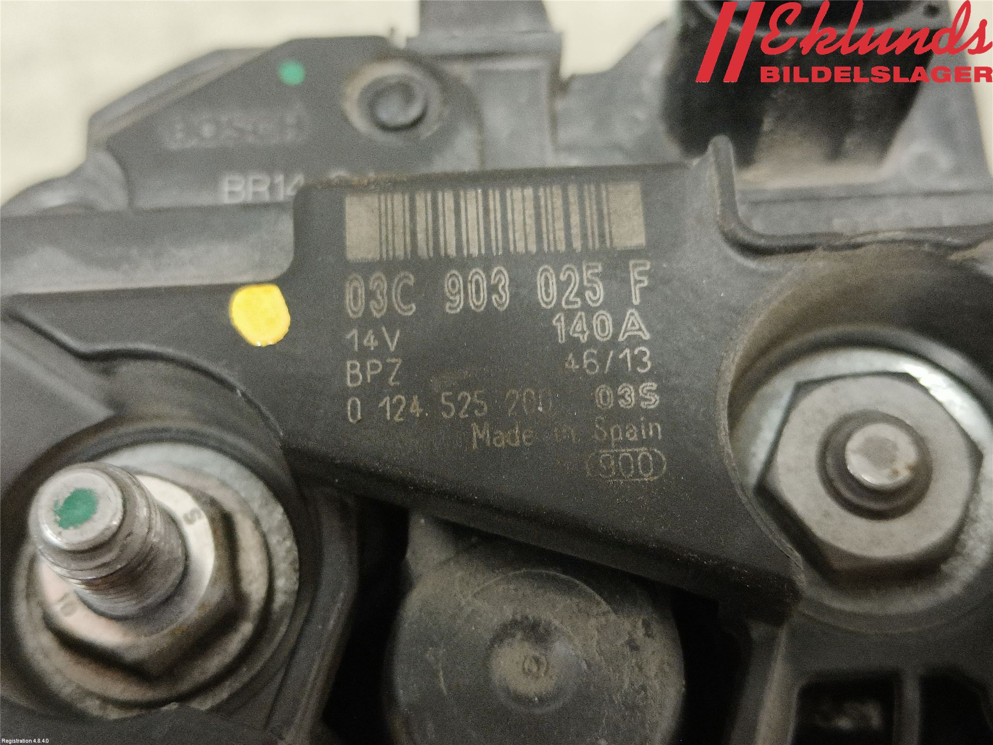 Skoda FABIA 07-14 Generator