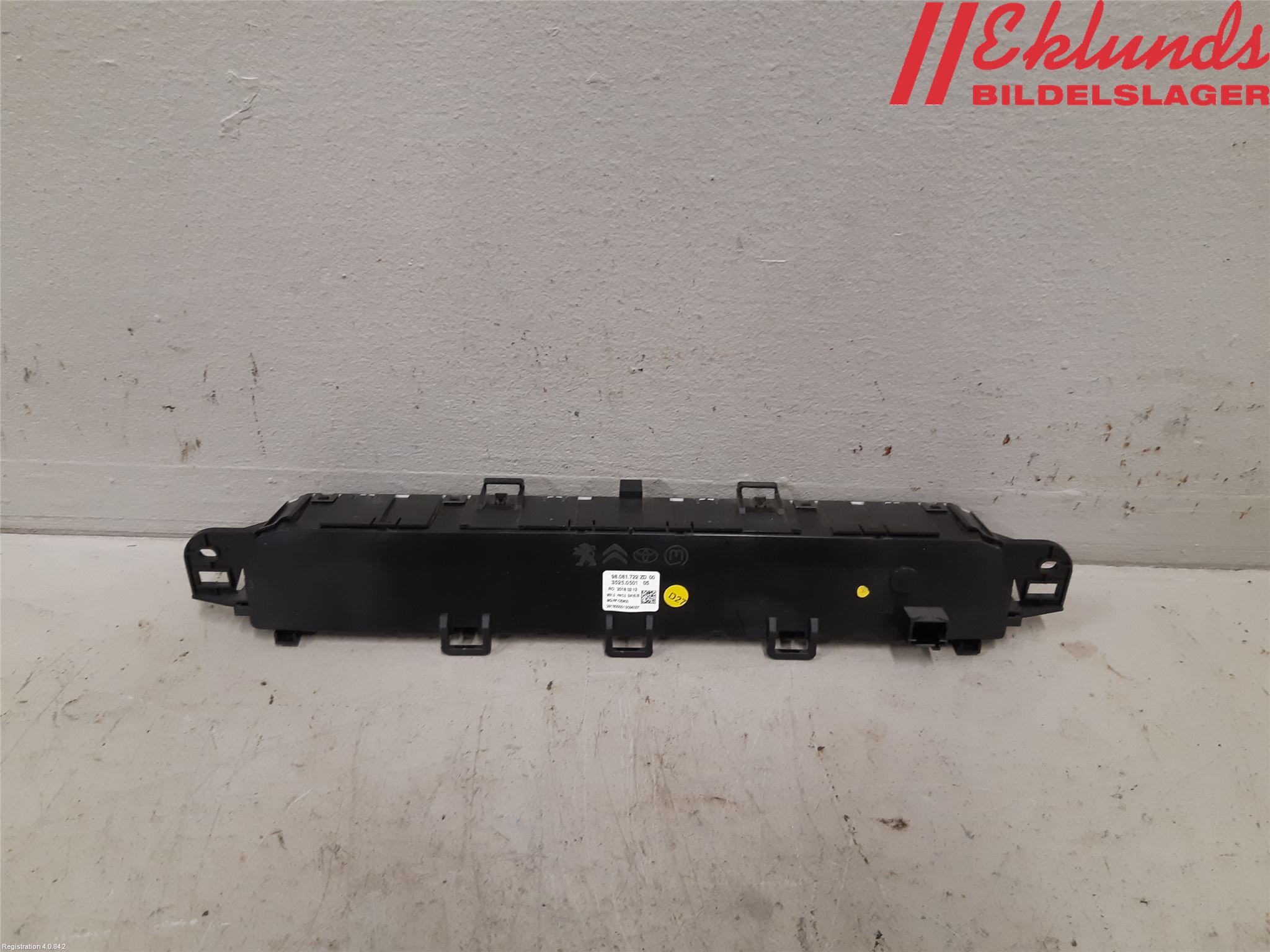 Toyota PROACE II 16- Ac Styrenhet Ac Manöveren