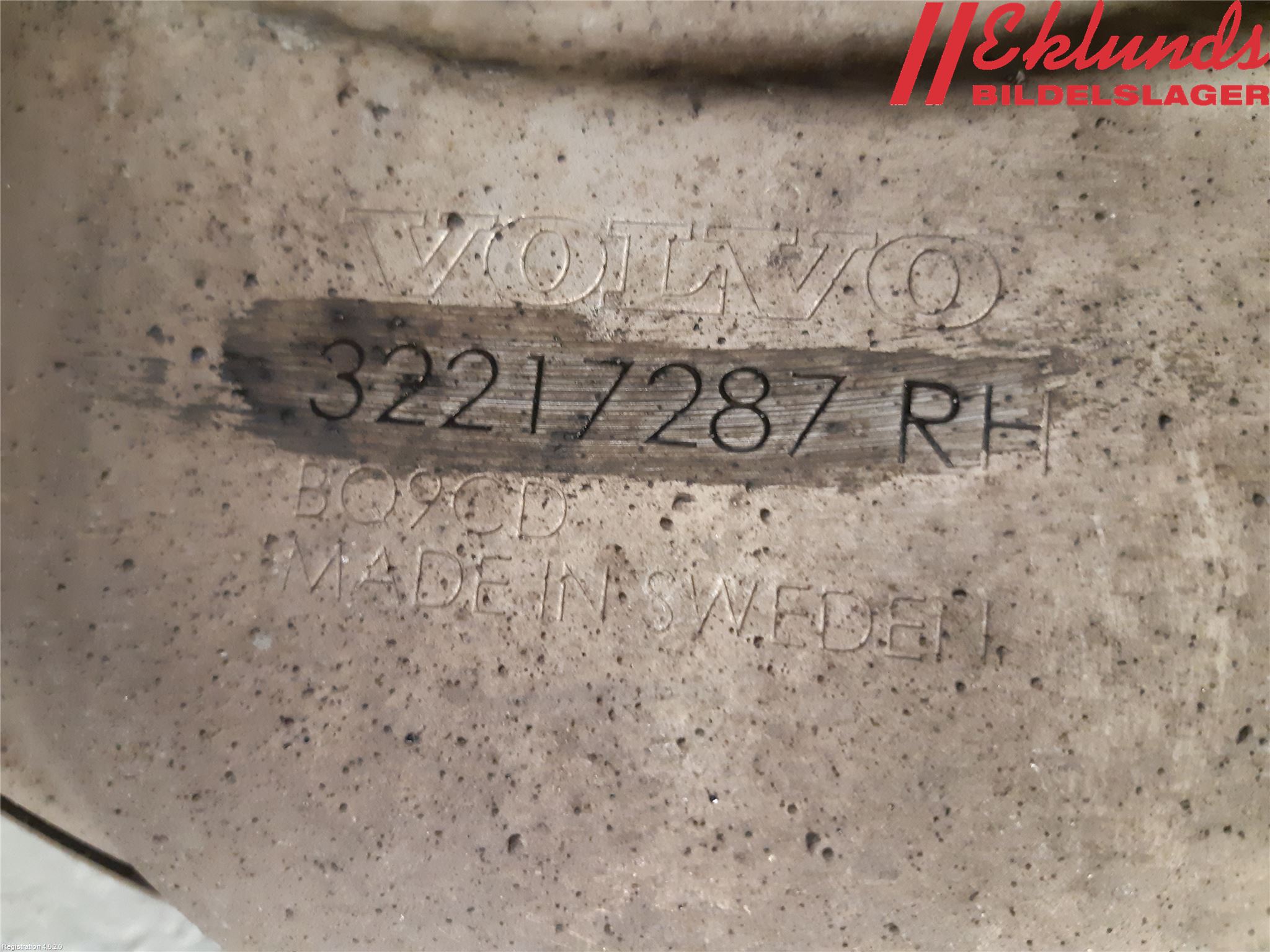 Volvo V90 17->> Bromssköld Bak