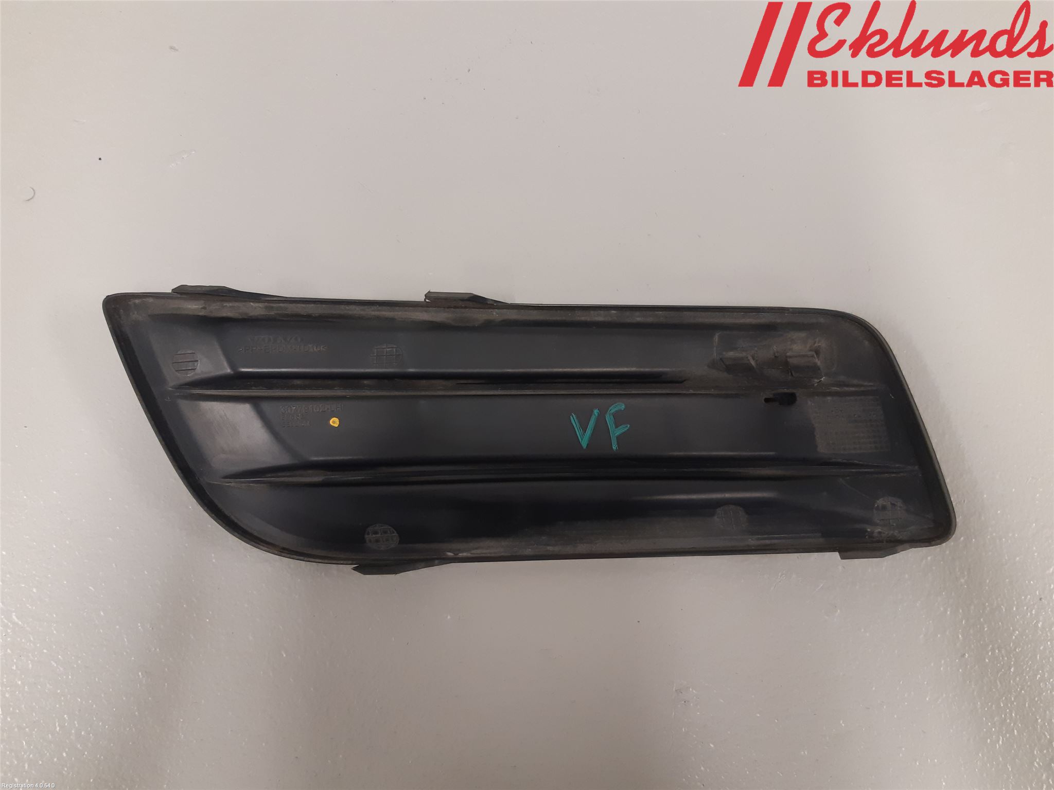 Volvo V50 08-12 Stöt Utfyllnad-List-Grill