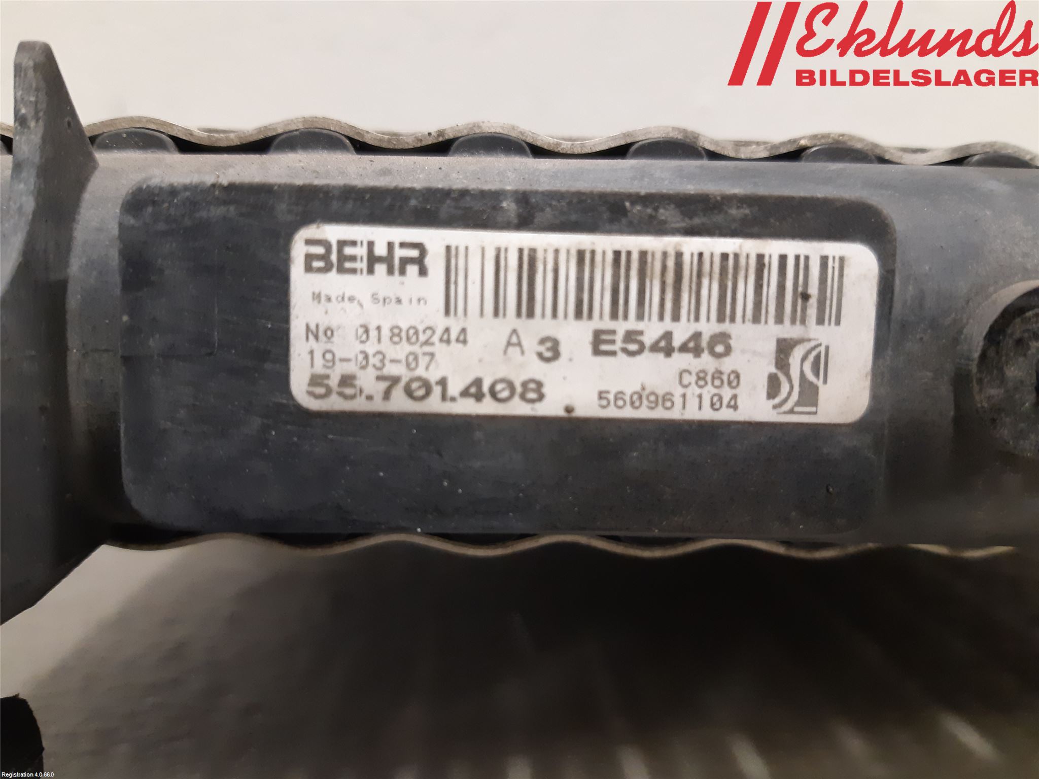 Opel CORSA D 07-14 Kylare Man