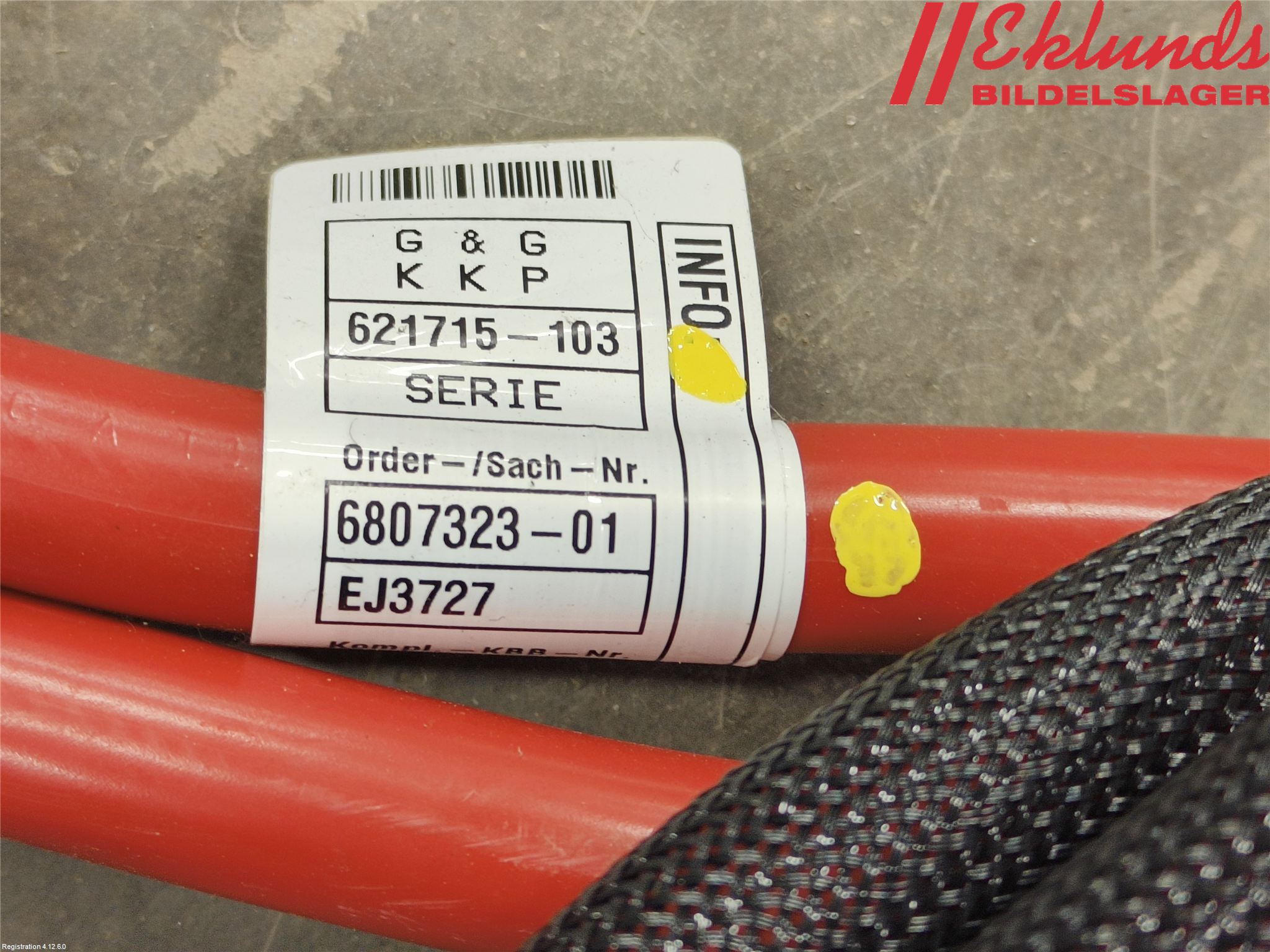 BMW 5 G30/G31/F90 17-23 Batterikabel