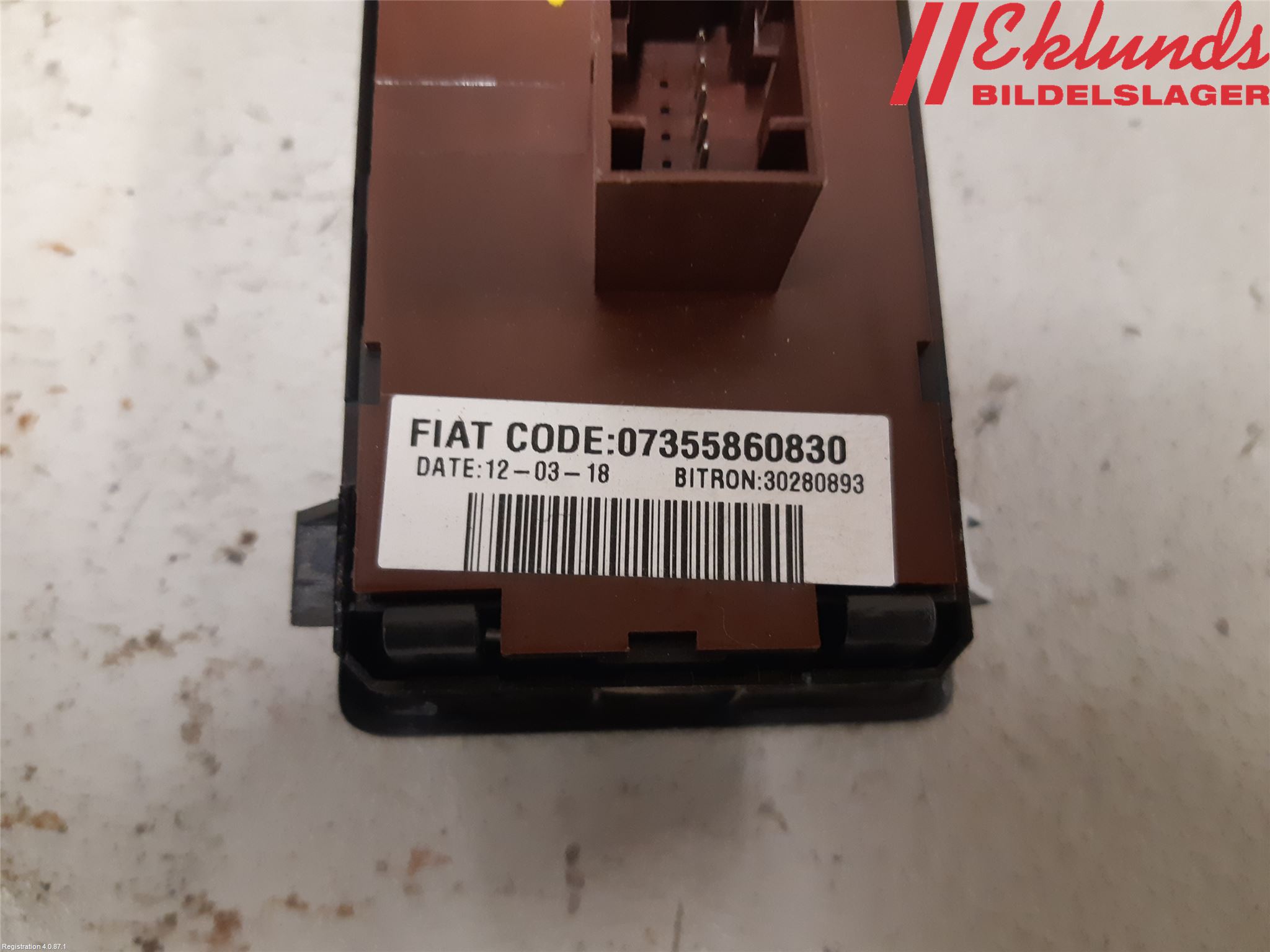 Fiat DUCATO 15-23 Strömställare Ljus