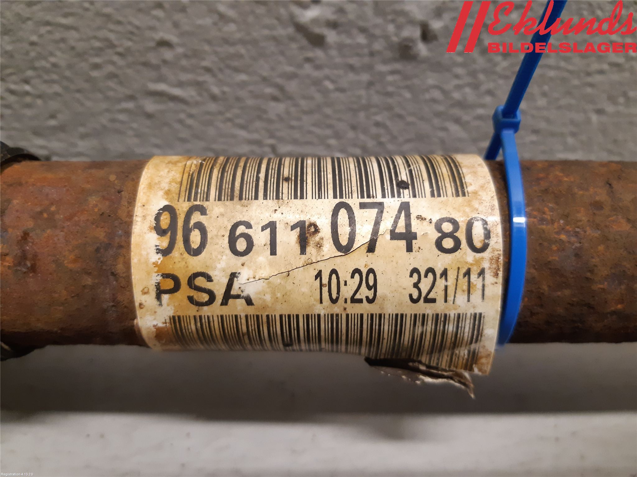 Citroen C4 II 11-18 Drivaxel Fram Höger